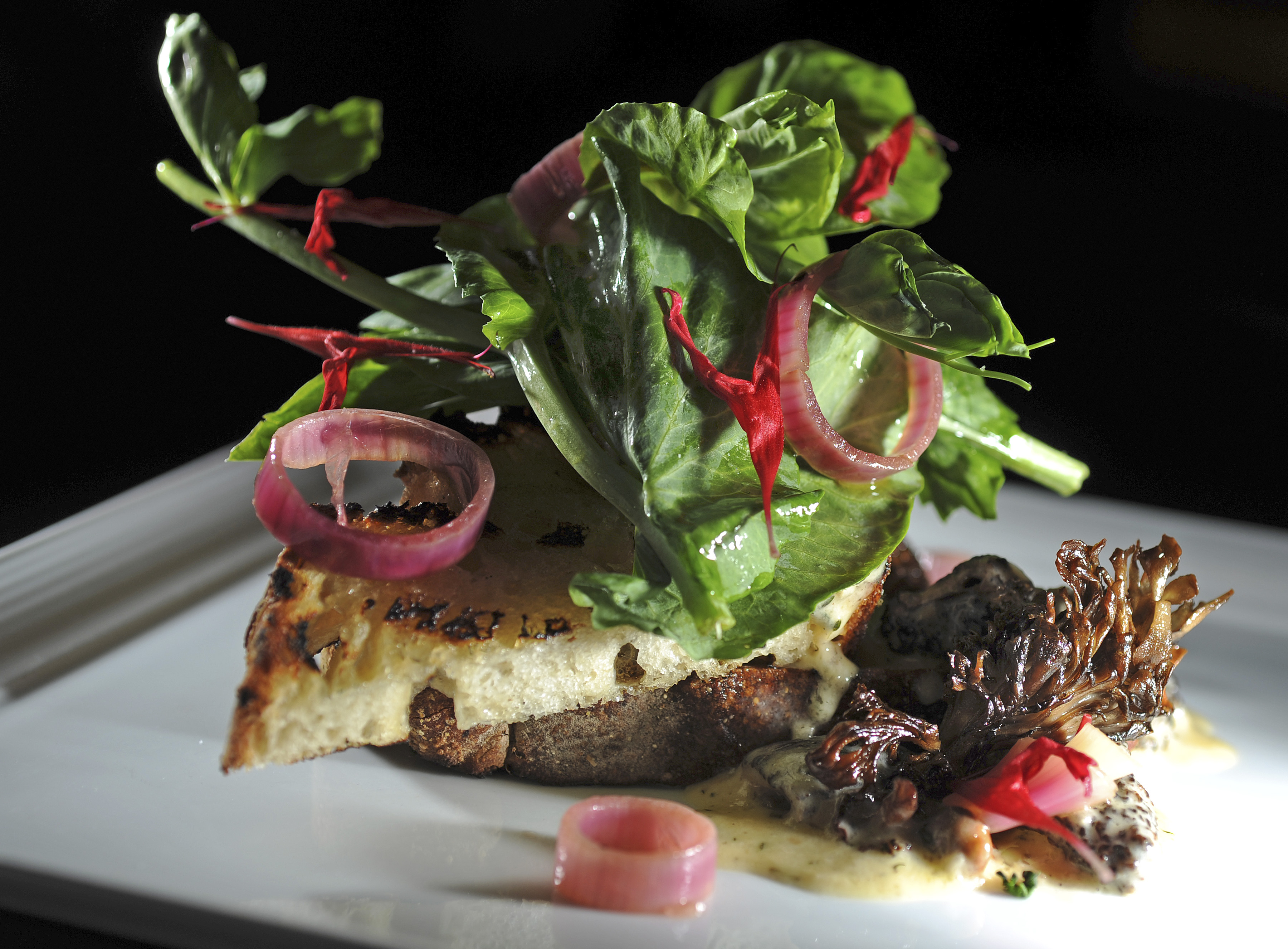 Bergamot’s creamed mushrooms.