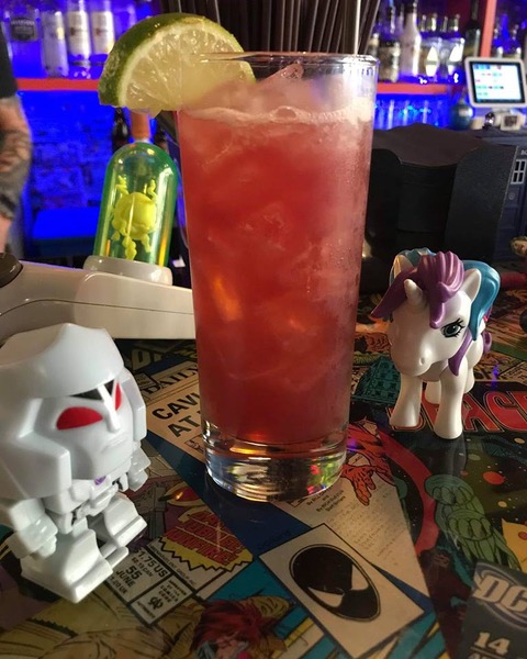 The Red Dead Redeemer, a drink served at The Nerd Out in Portland, Ore.