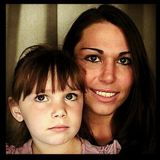 Jennifer Martel and her daughter.