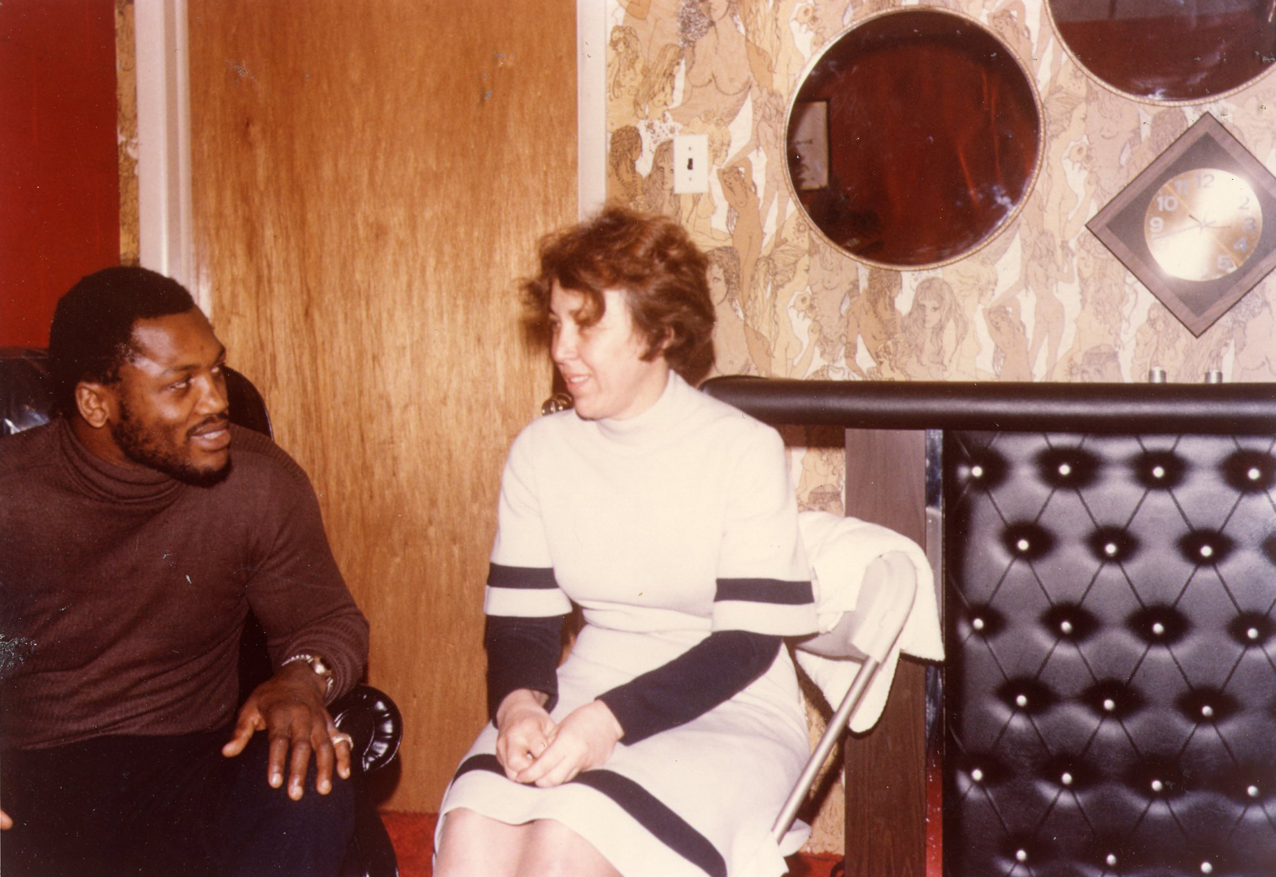 Negri also went on a training run with heavyweight champ Joe Frazier before his 1971 fight with Muhammad Ali.
