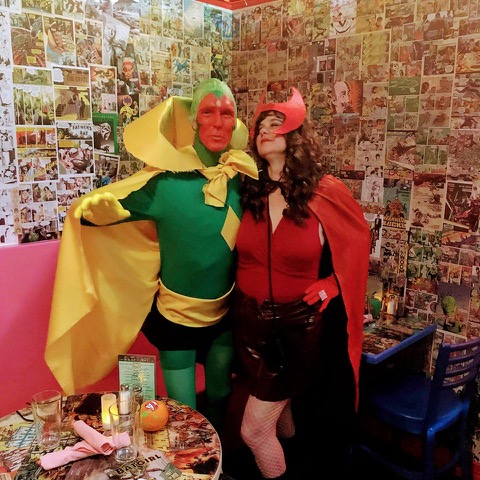 Cosplay Night at The Nerd Out bar in Portland, Ore.