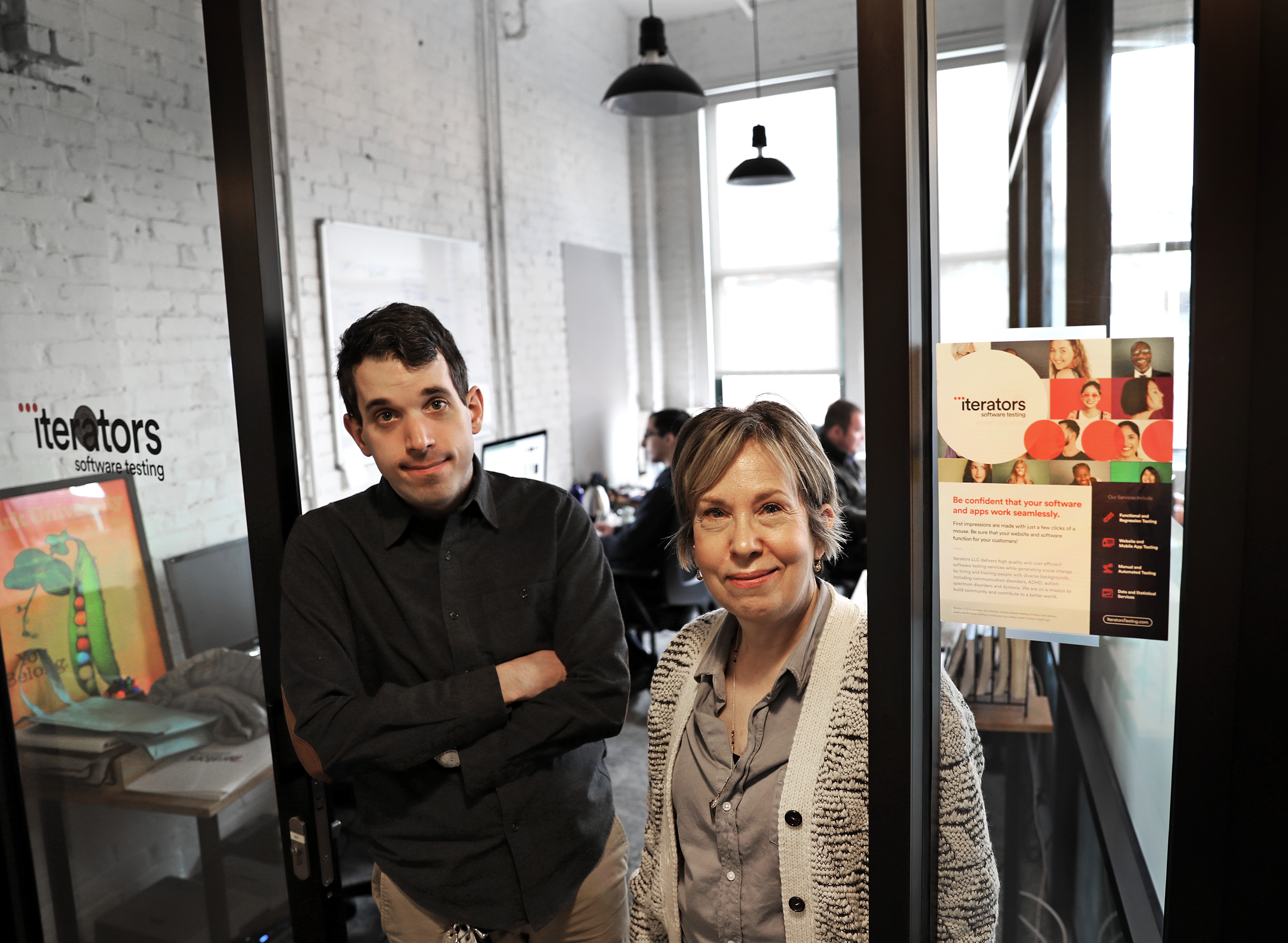 Jill Willcox and her son, Oliver.