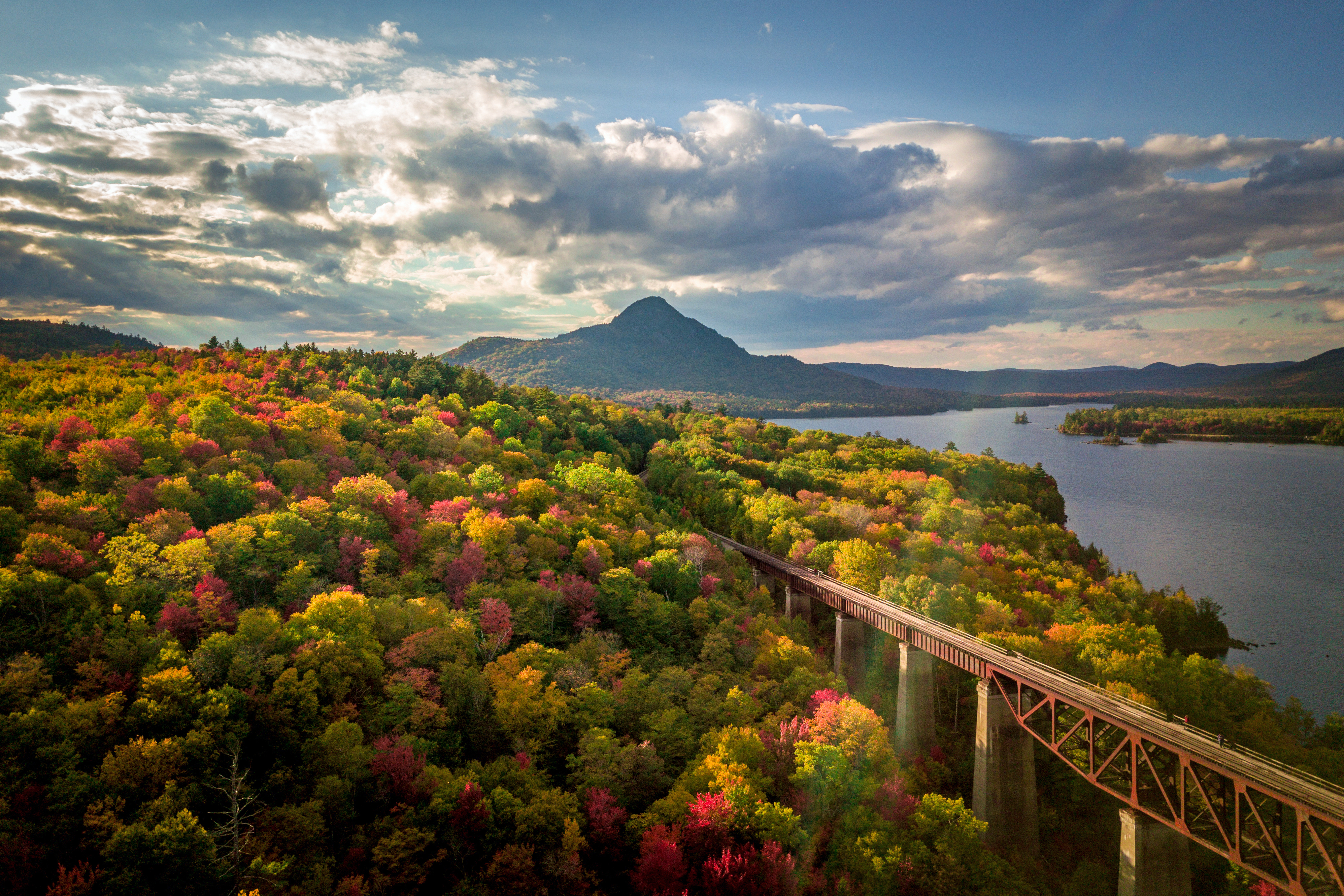 Moosehead Lake offers a fabulous palette of fall color and it’s far enough away that the crowds are minimal.