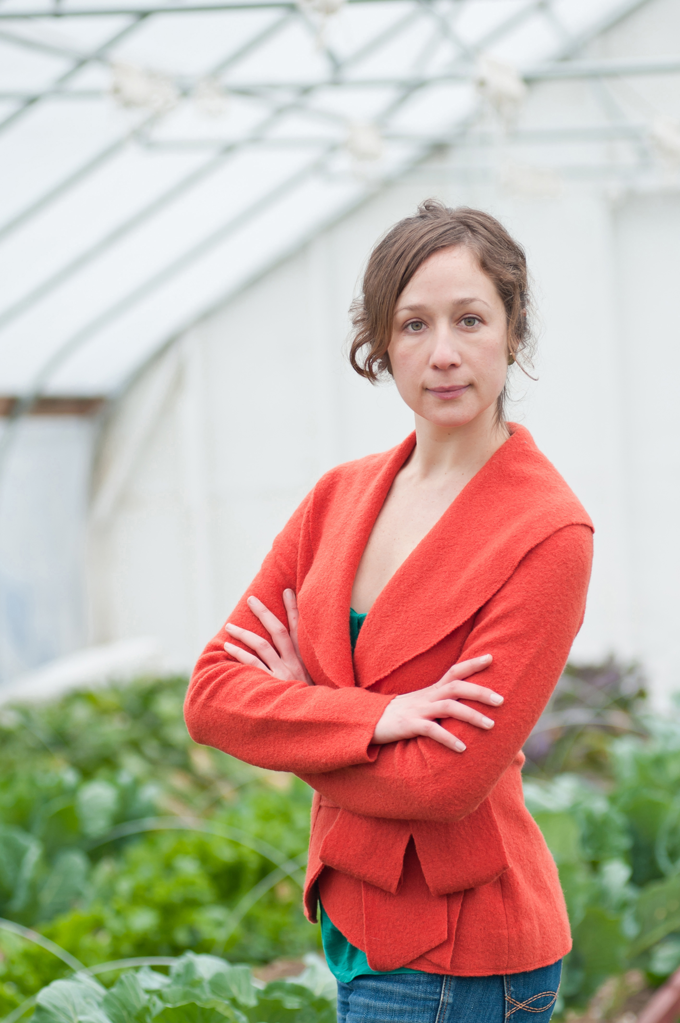 Lauren Mandel, author of “Eat Up: The Inside Scoop on Rooftop Agriculture.”