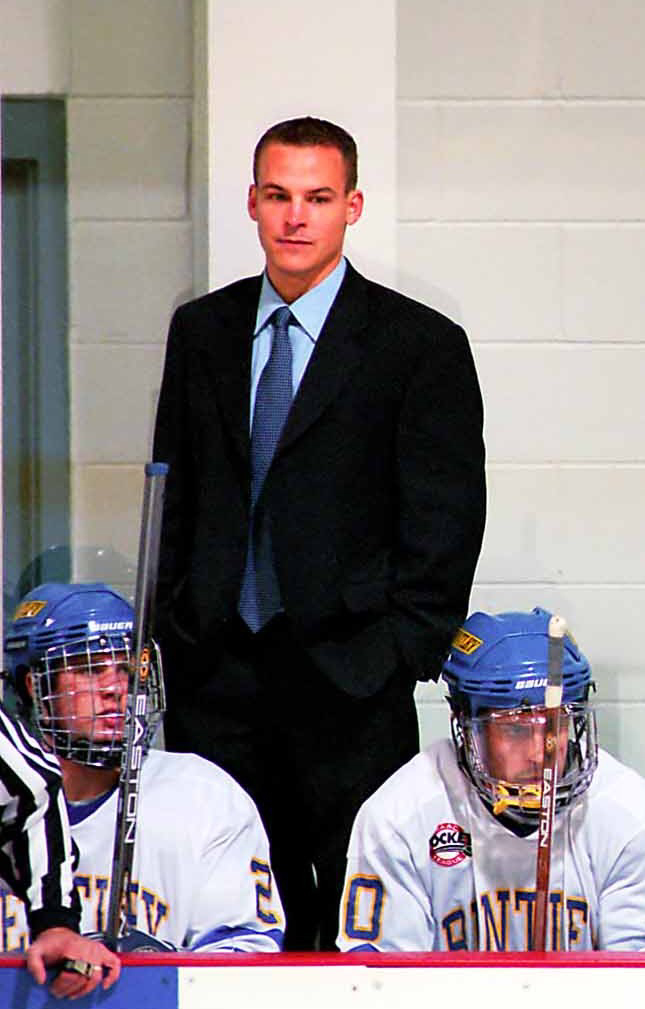 Bentley coach Ryan Soderquist is not expecting to fill Brett Gensler’s spot.