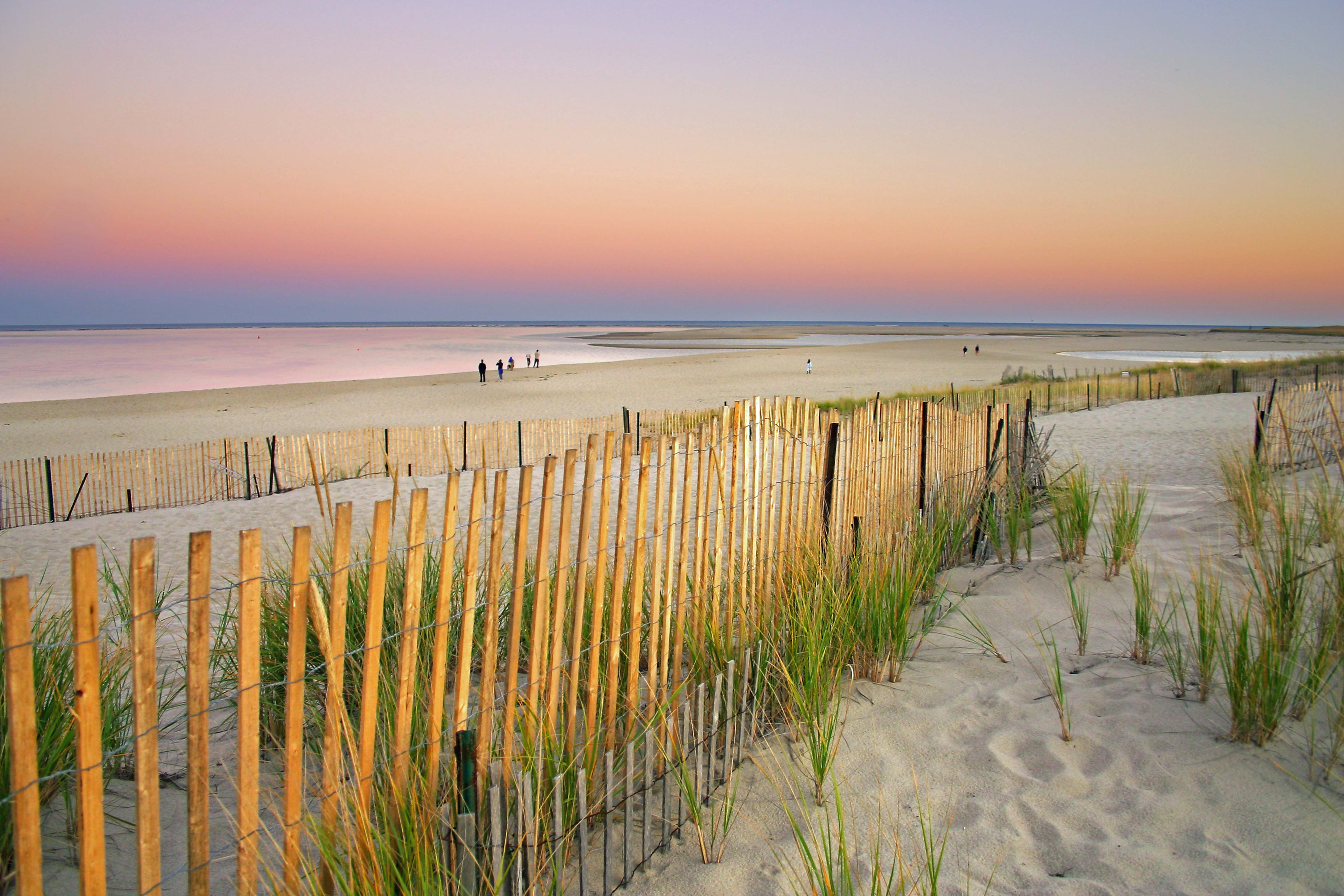 A Truro beach along the Cape Cod National Seashore.