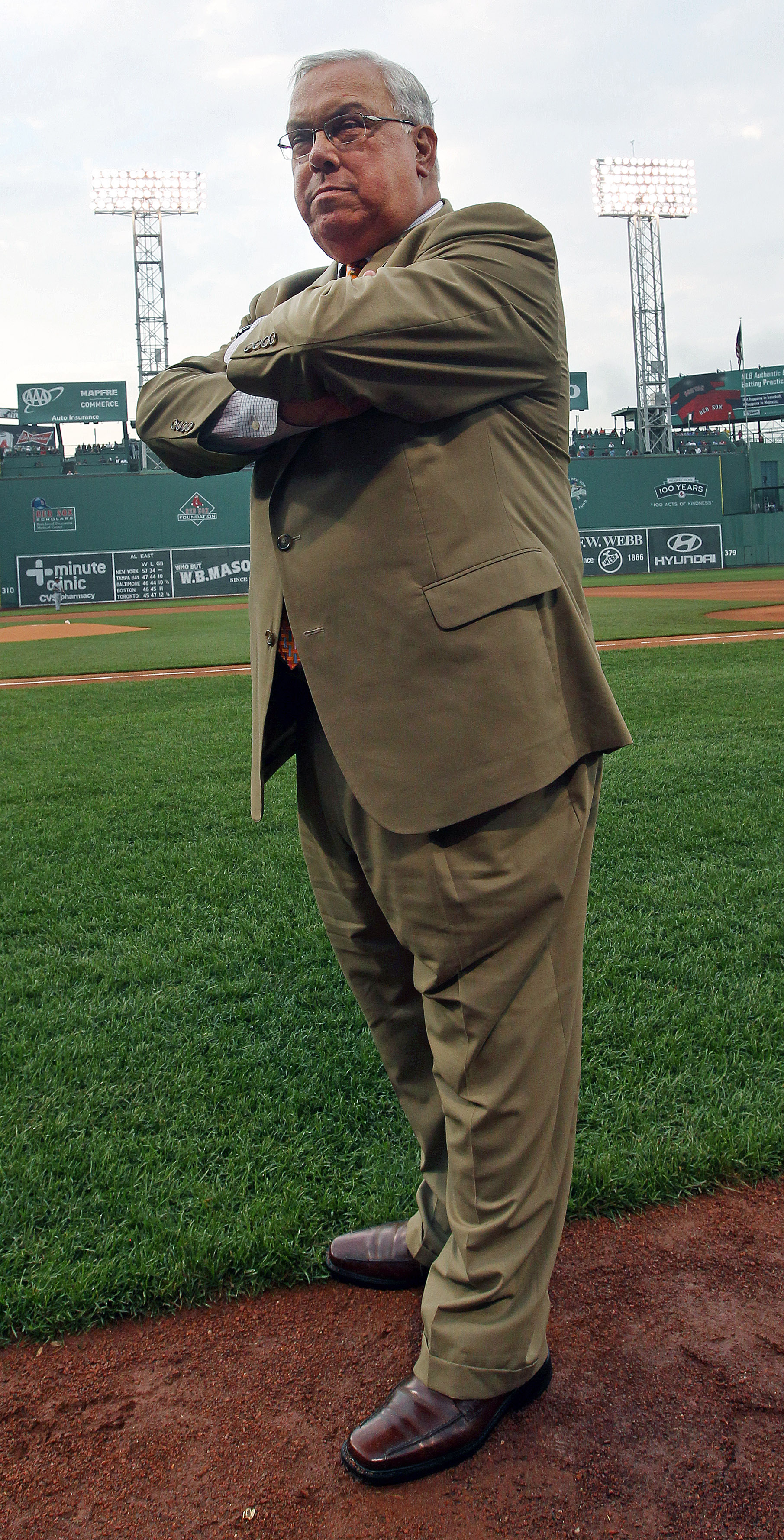 Boston Mayor Thomas Menino at Fenway Park last month.