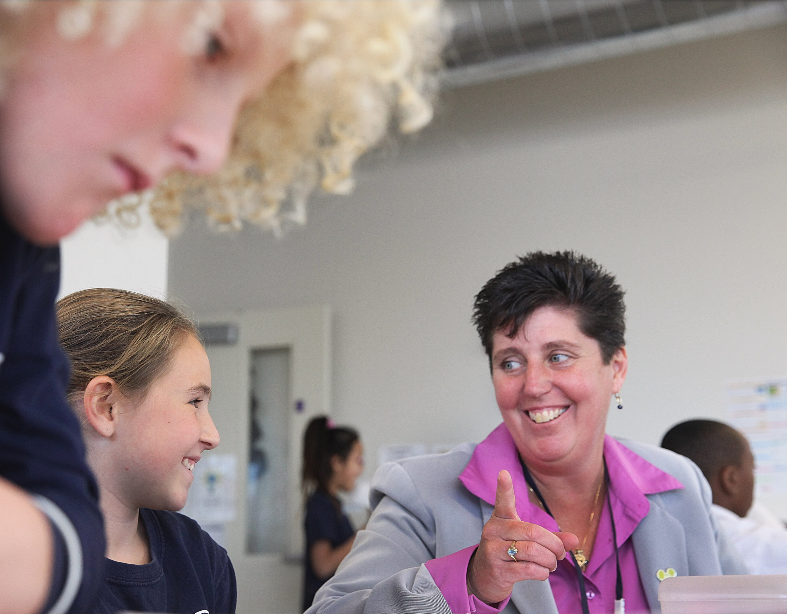 Traci Griffith, principal of the Eliot K-8 Innovation School, attended the Lynch Leadership Academy, made possible with $20 million from Peter and Carolyn Lynch.