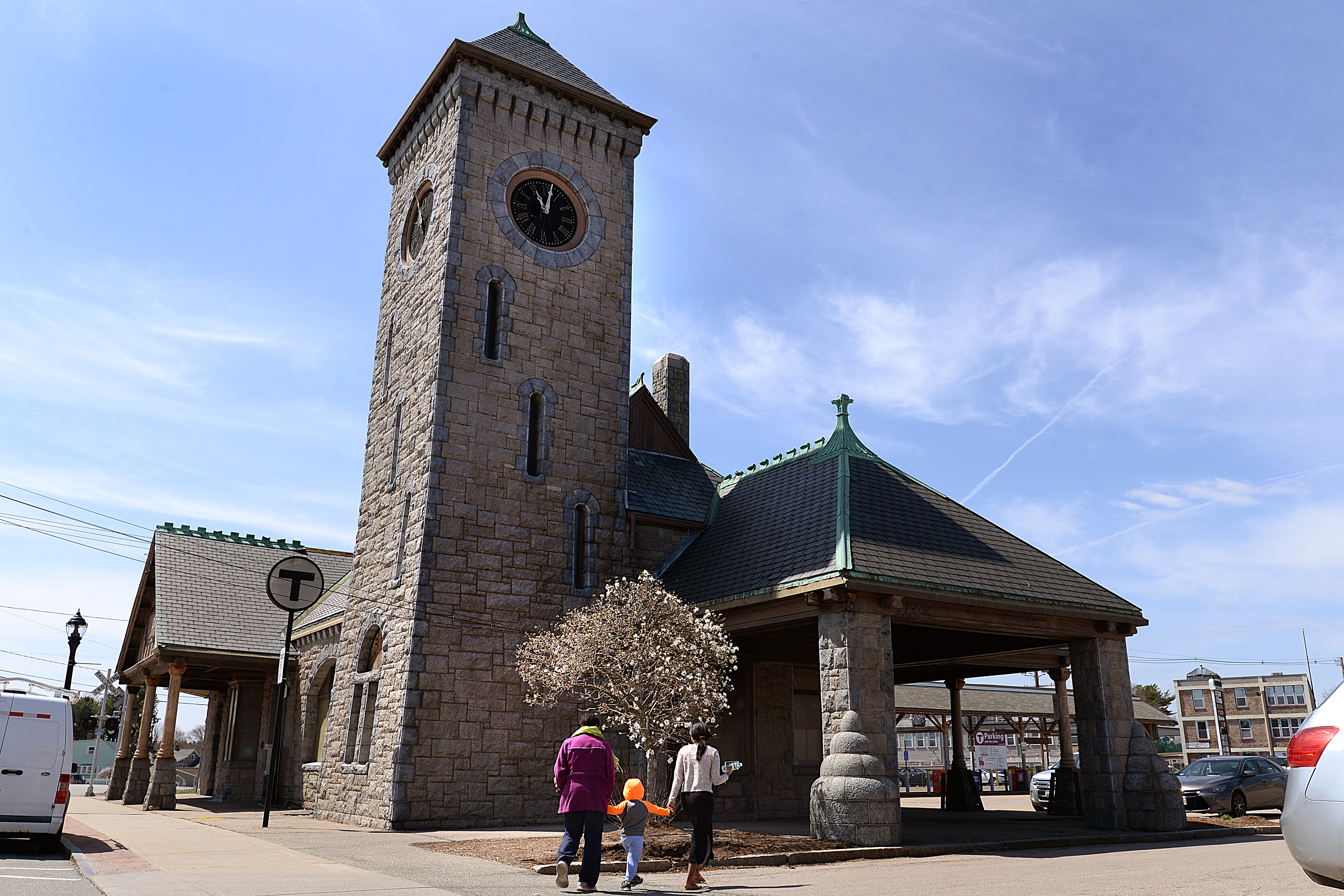 If the Concord train station doesn’t look like it’s in Concord, it’s because it’s the Stoughton commuter rail station.