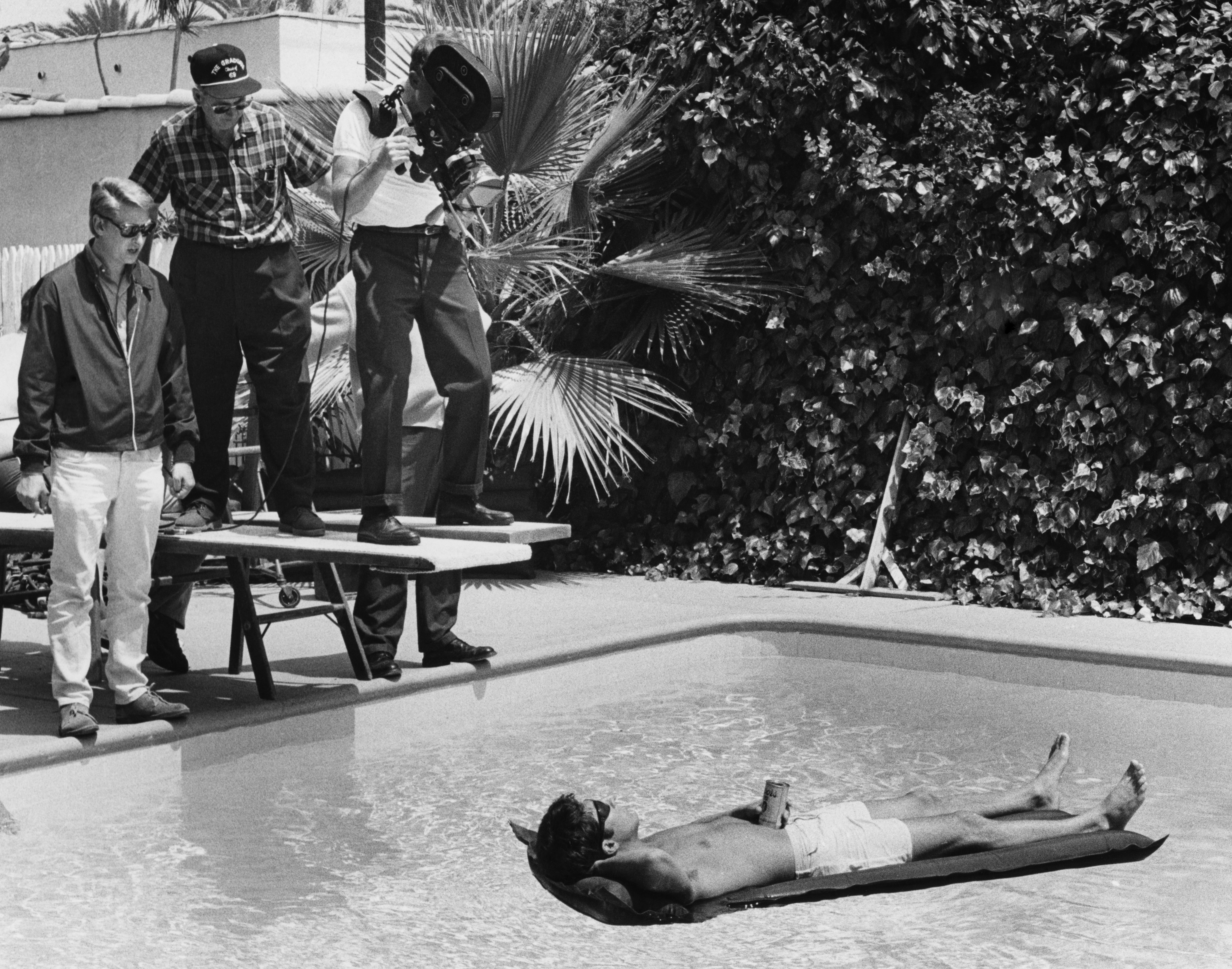 Mike Nichols directing "The Graduate."