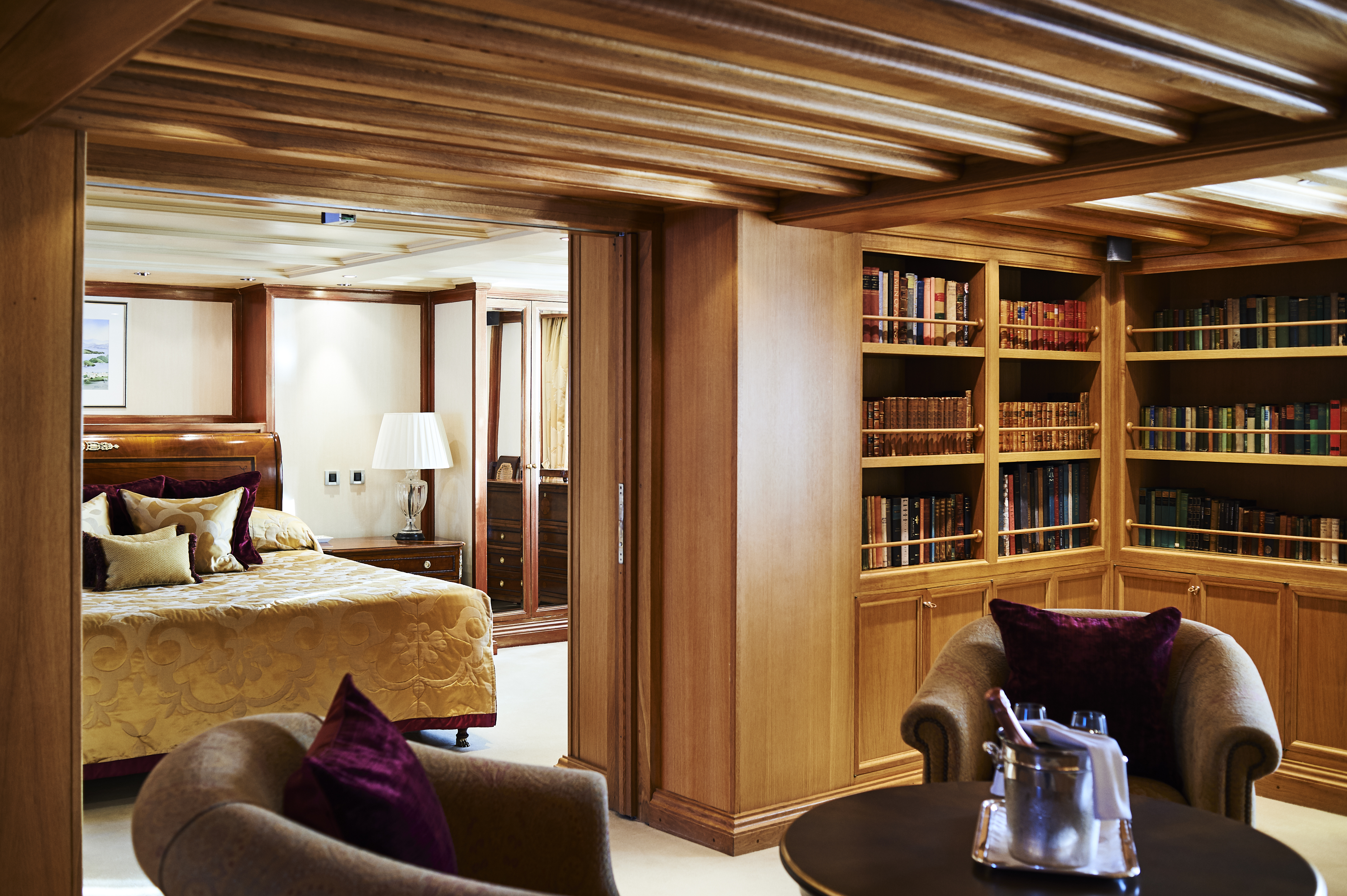 The Onassis suite aboard the Christina O.