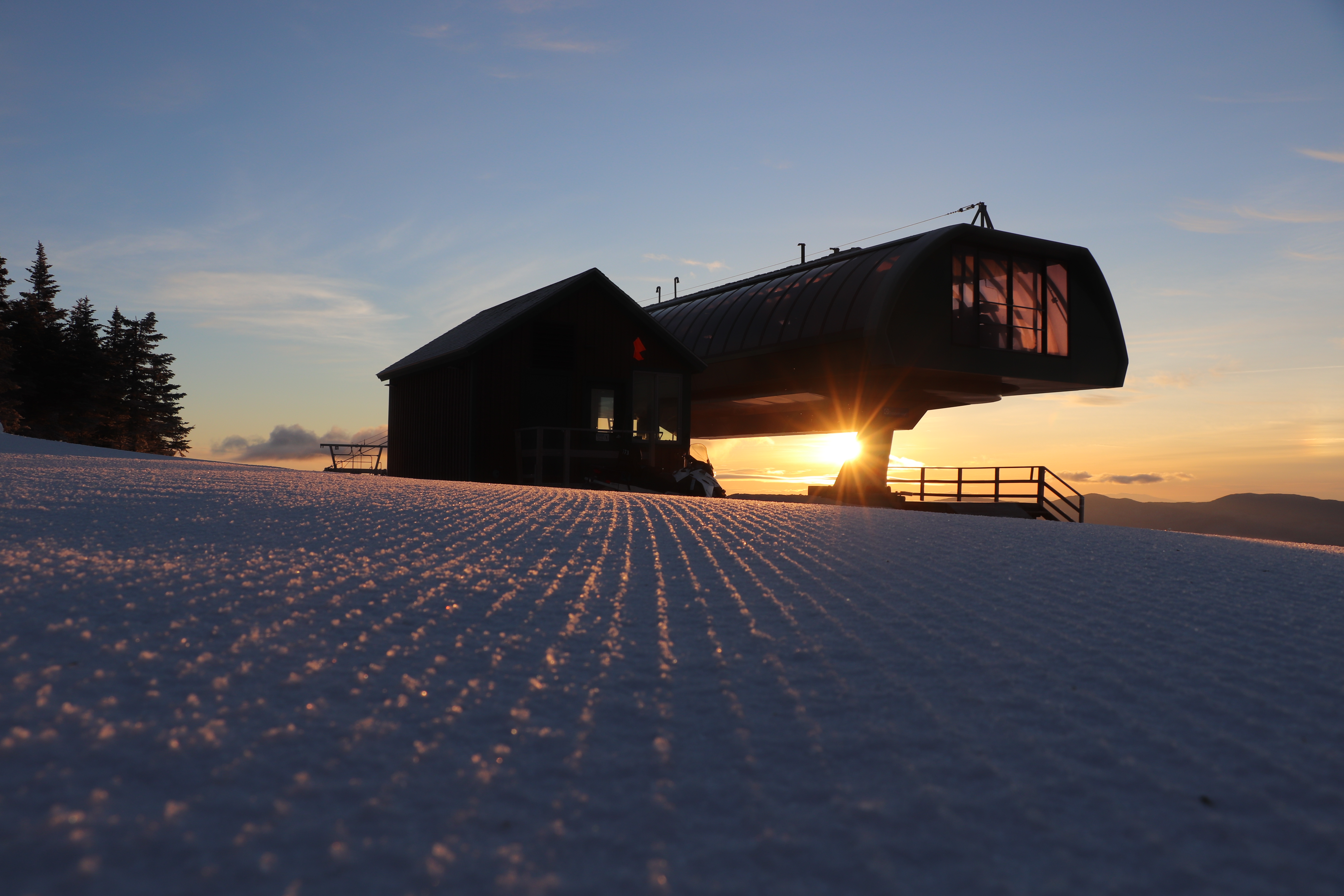 The ForeRunner Quad chairlift at Stowe.