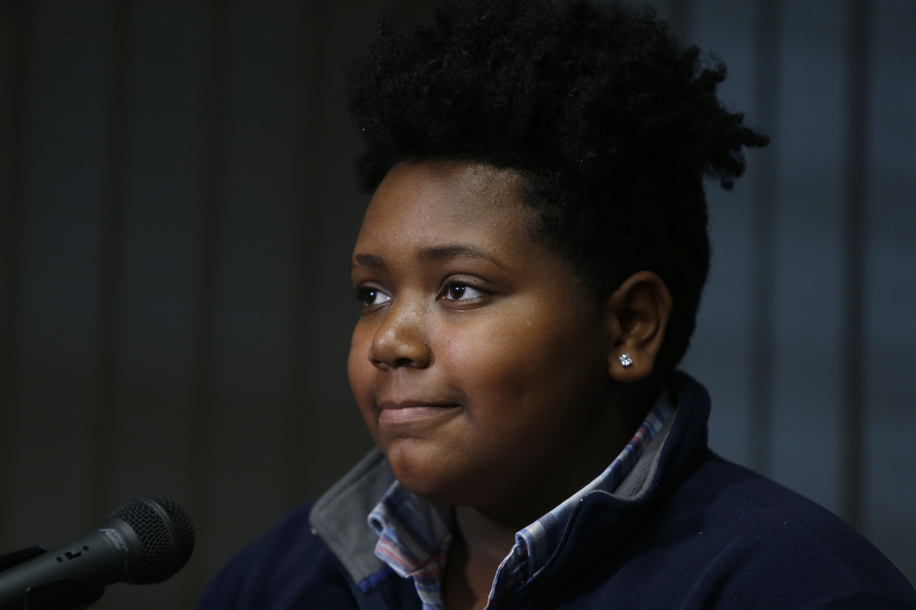 “Transgender youth throughout Massachusetts need to know that they matter, that we are worthy of protection, affirmation, and celebration,” Ashton Mota said Wednesday.