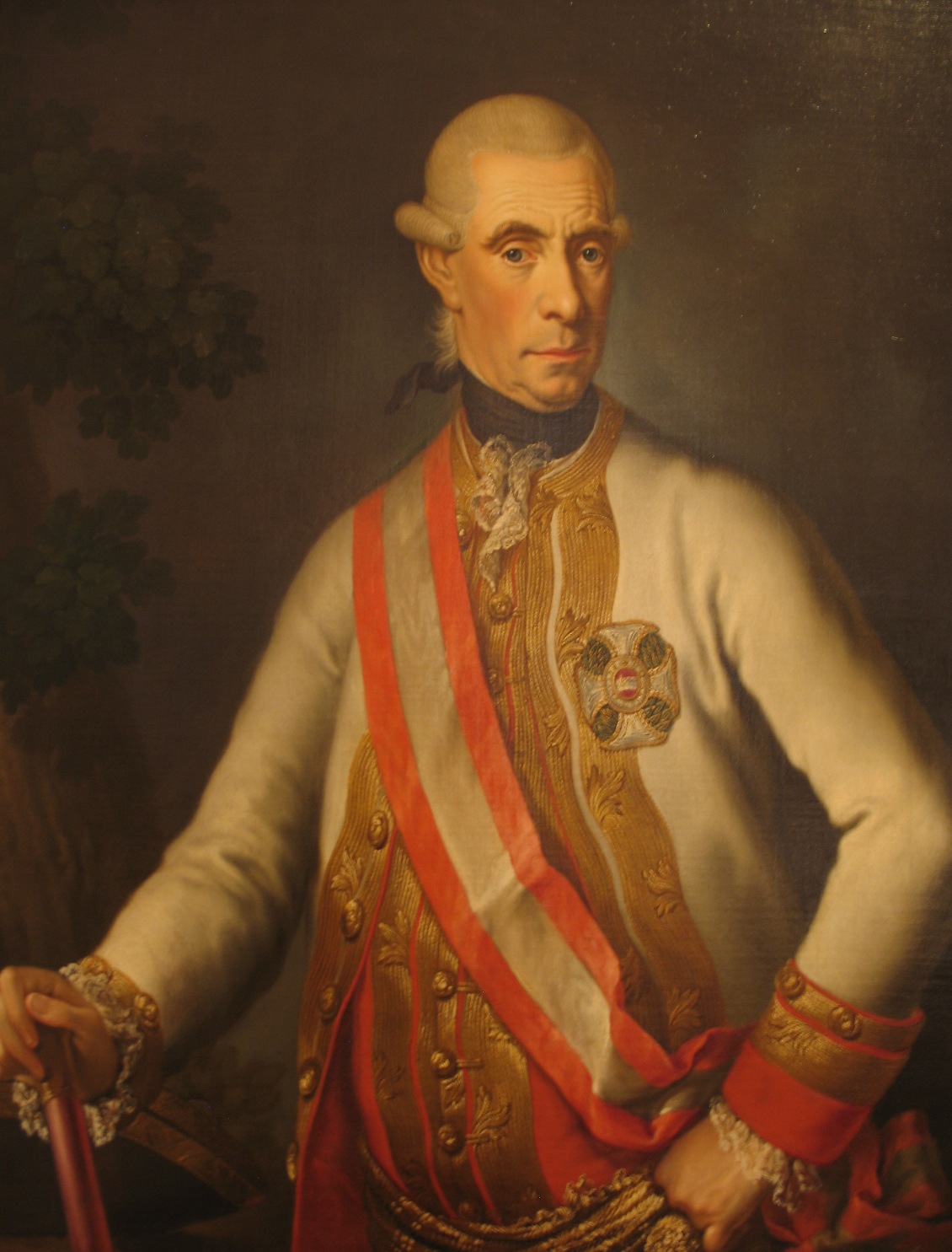 A portrait of Ernst Gideon, Baron von Laudon, an Austrian field marshal famous for his exploits in the Austrian-Ottoman war.