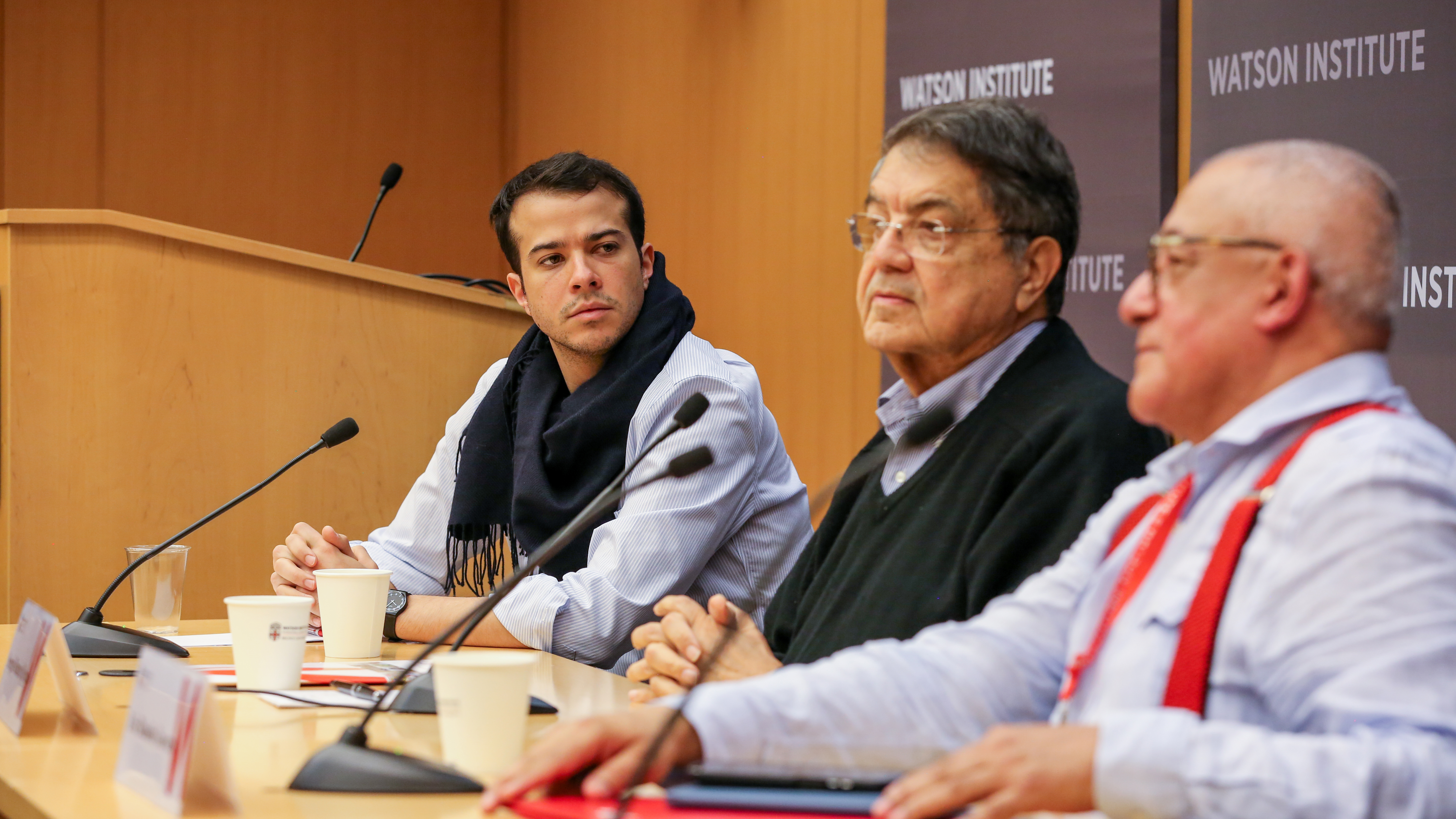 This month, at Brown University’s Watson Institute for International and Public Affairs, Nicaraguan elders — former leaders of the opposing Sandinista and Contra movements — met with Nicaraguan youth leaders to grapple with mistakes of the past.