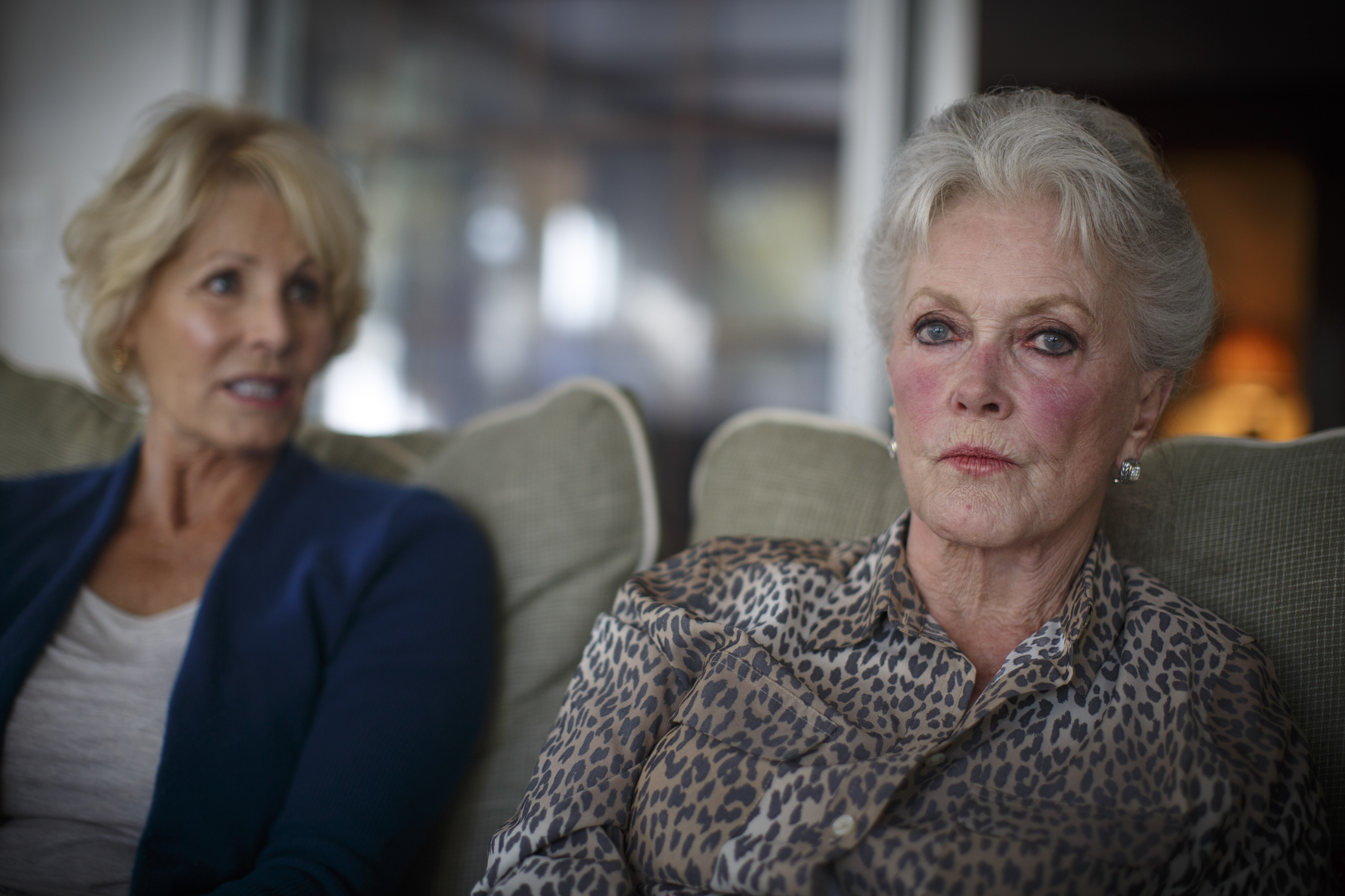 Donna Lenkaitis (right) is close with Terri Johnson (left), whose husband Billy is a former Patriots player suffering from Alzheimer’s.