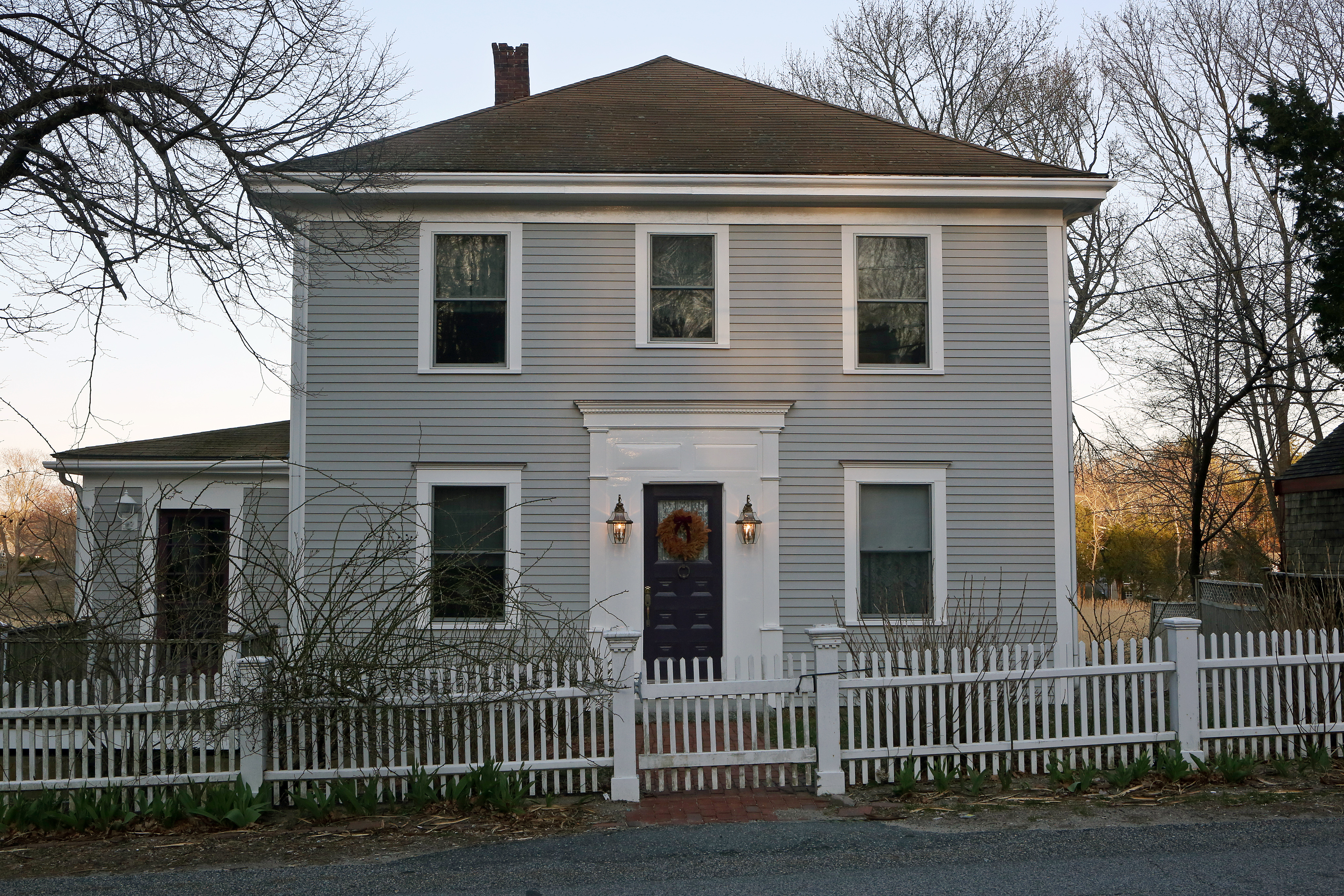 Pictured, the housing stock in Kingston includes classic Colonials and raised ranches. Above, the shoreline along Kingston Bay is a major attraction.