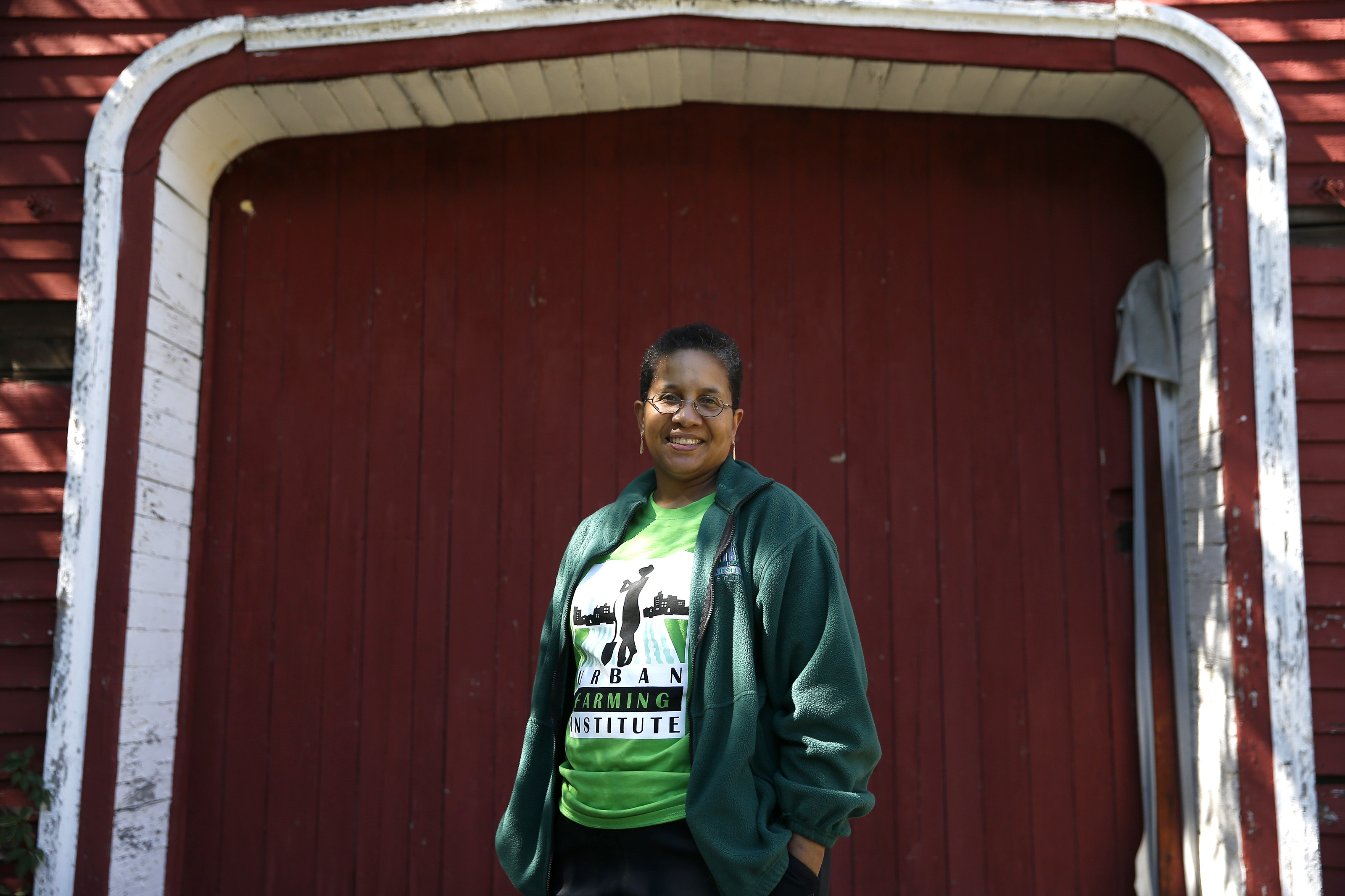 Patricia E. Spence, executive director of the Urban Farming Institute, grew up near the farm in late 1950s.