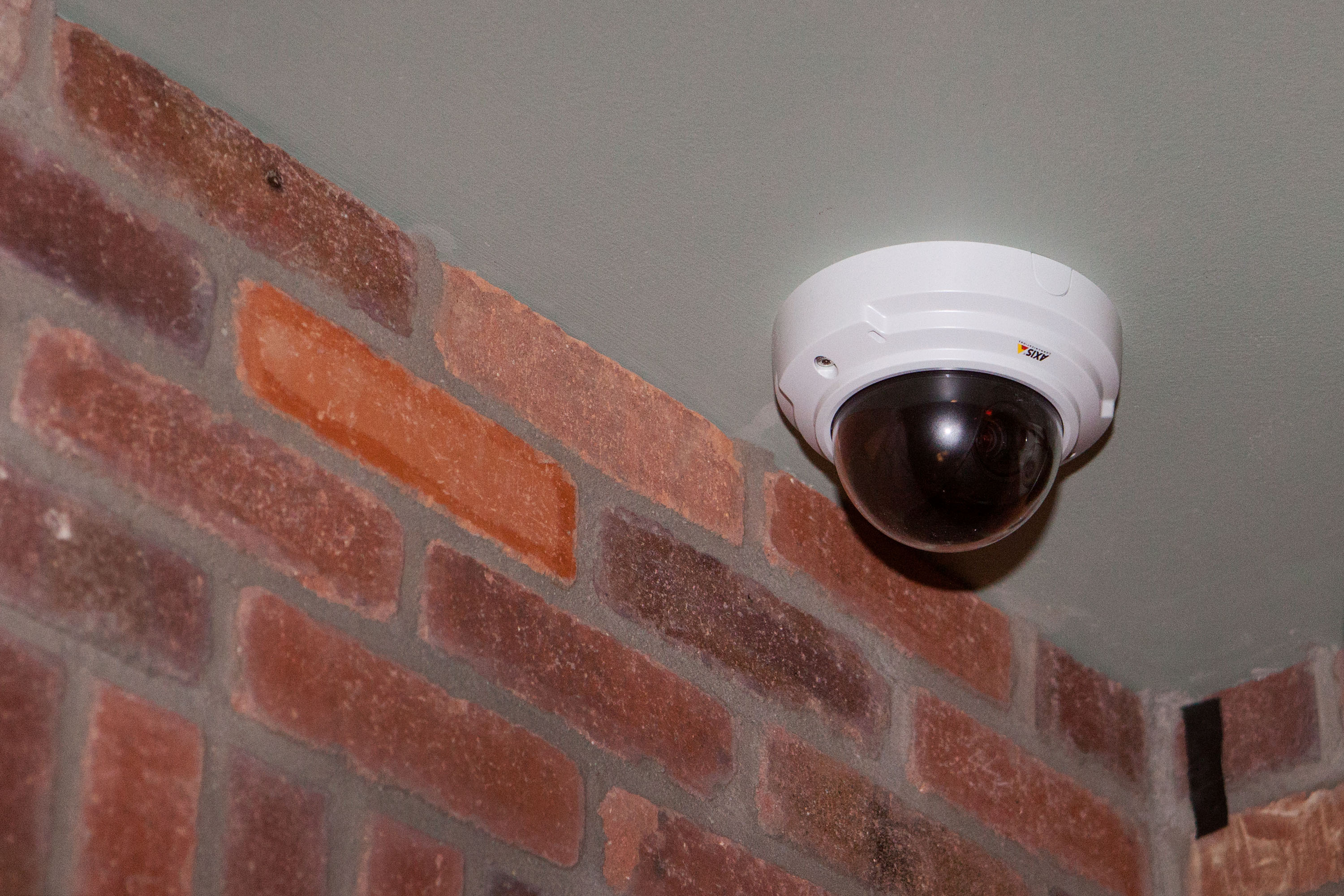 The SceneTap app camera is installed in the entrance of The Greatest Bar.