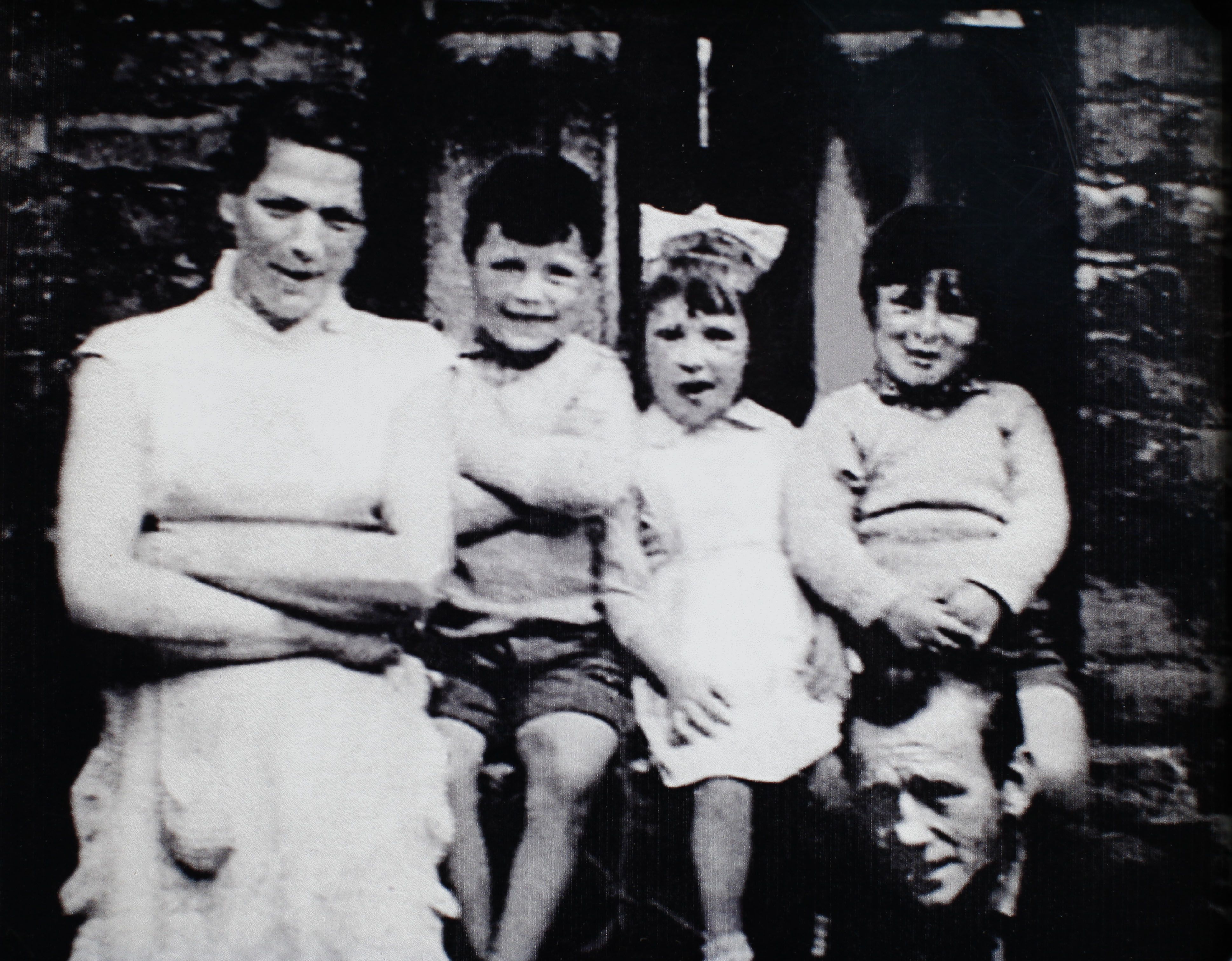 Jean McConville with some of her children. In 1972, she was abducted by the IRA, killed, and secretly buried.