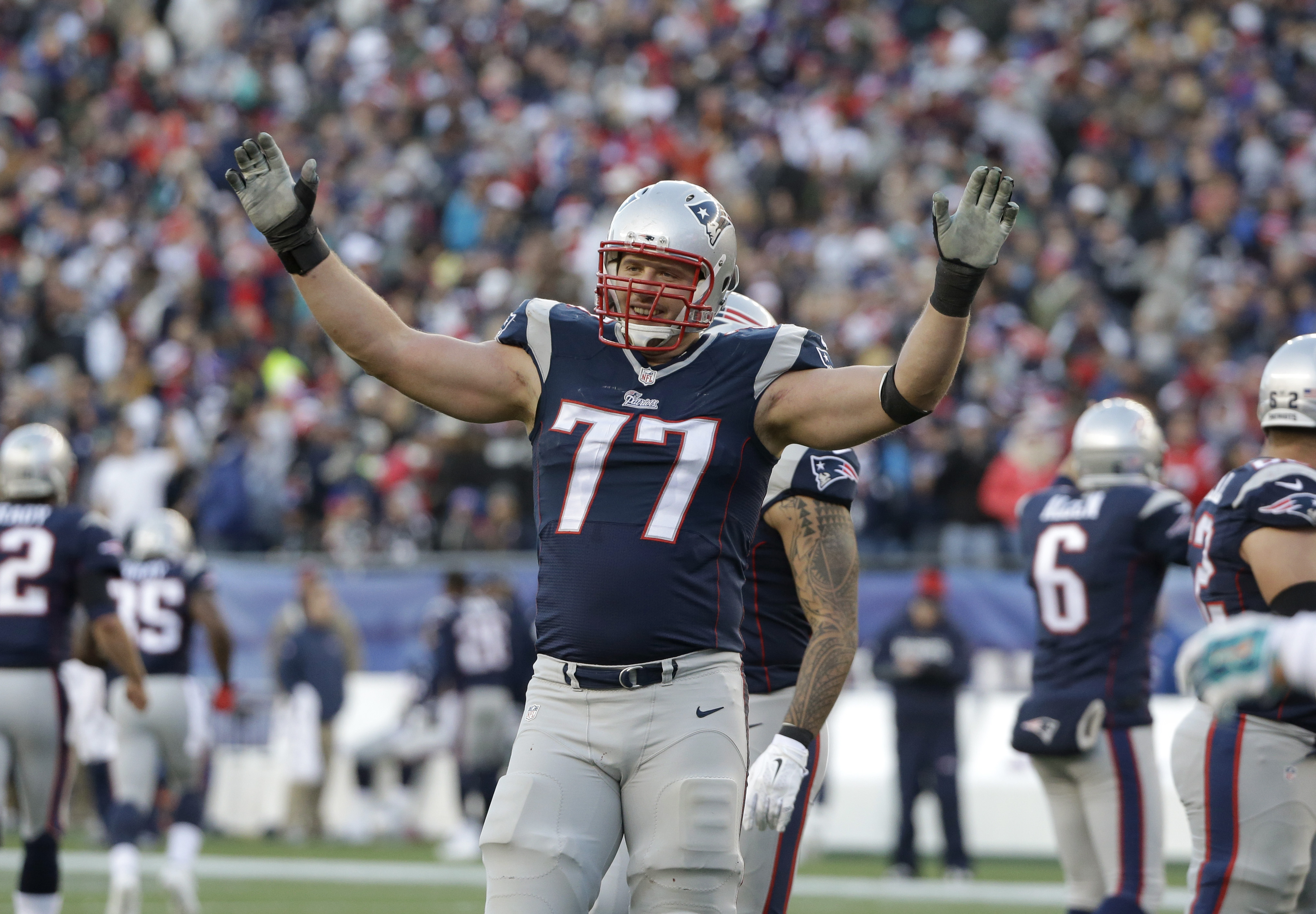 Tackle Nate Solder was a first-round draft pick in 2011.