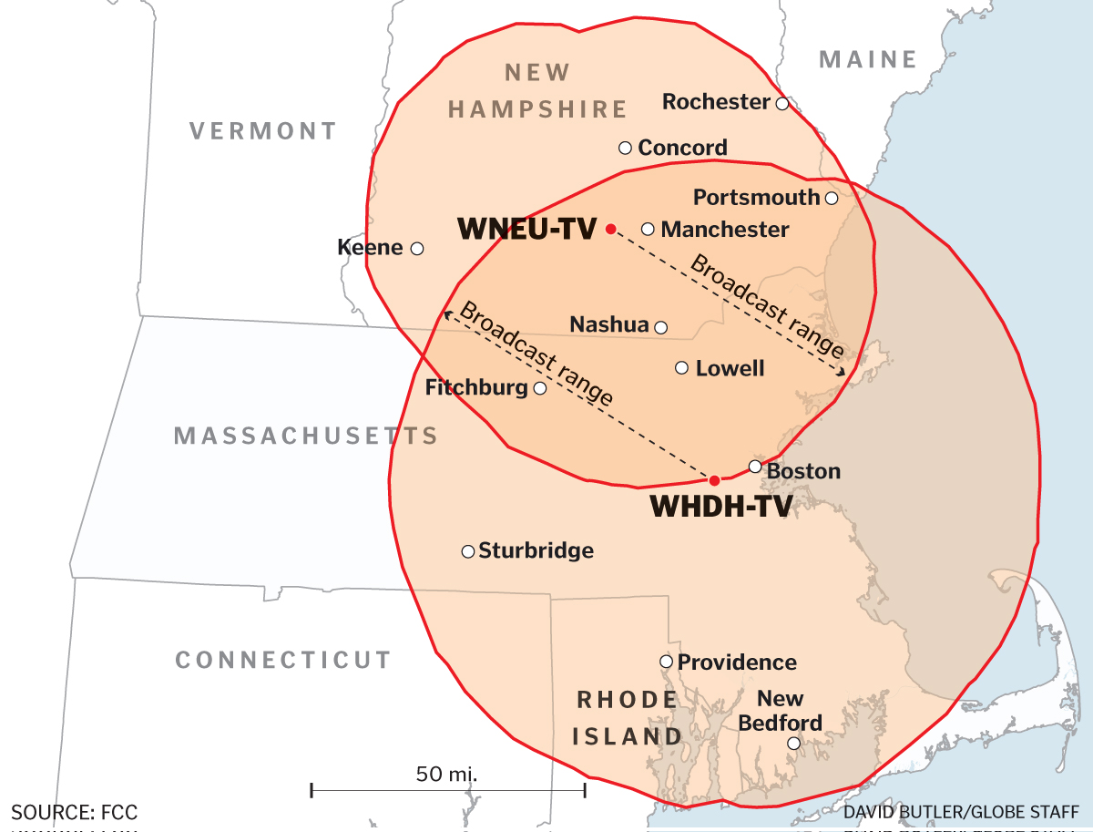 NBC said it will drop its network affiliation with WHDH-TV in January 2017 and move its programming to another station. One scenario is for NBC to broadcast from WNEU, a station the network owns, though its signal reaches half as many as people as WHDH.