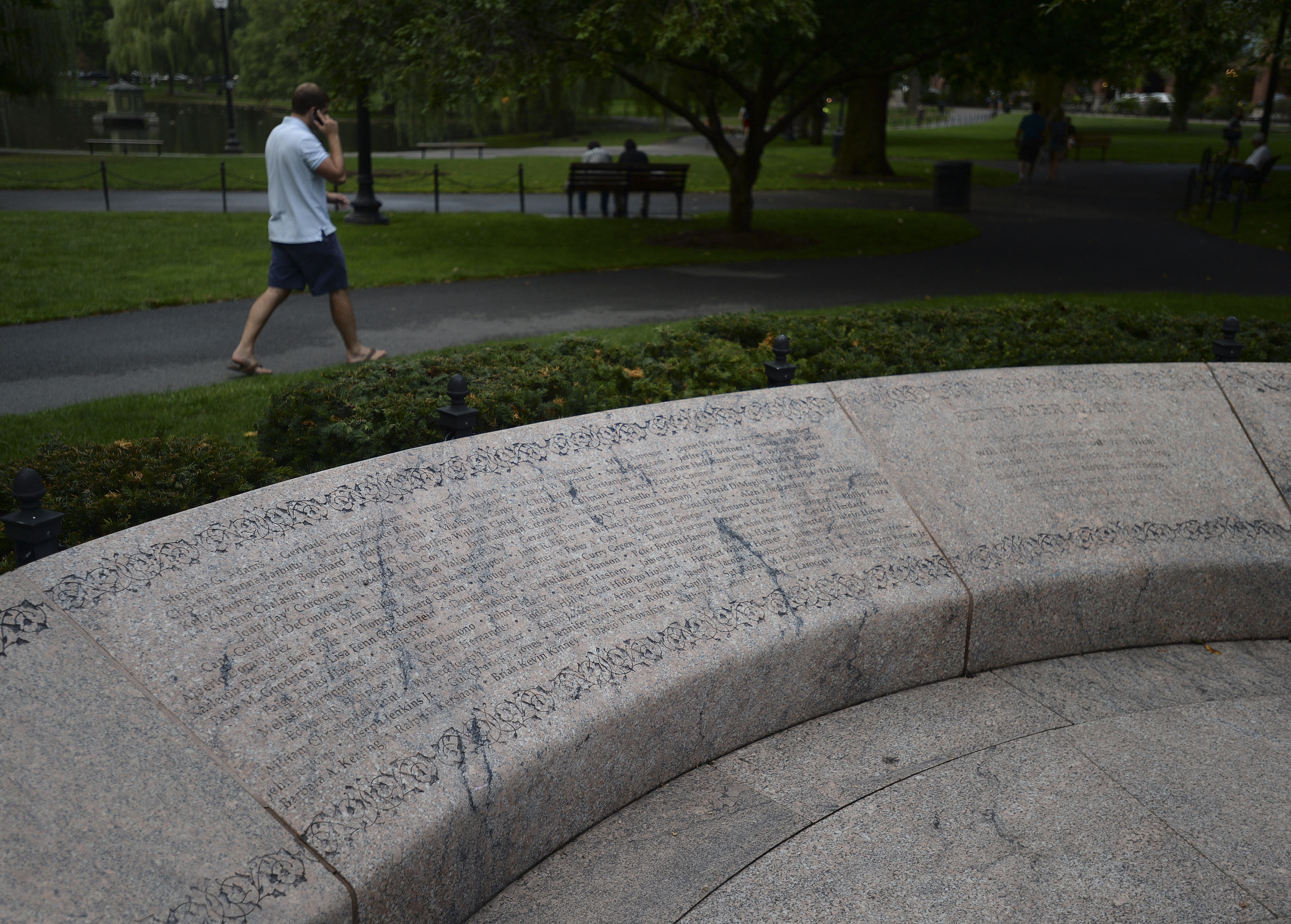 A memorial to the 206 people with ties to Massachusetts who died in the 9/11 terror attacks appears to be deteriorating.