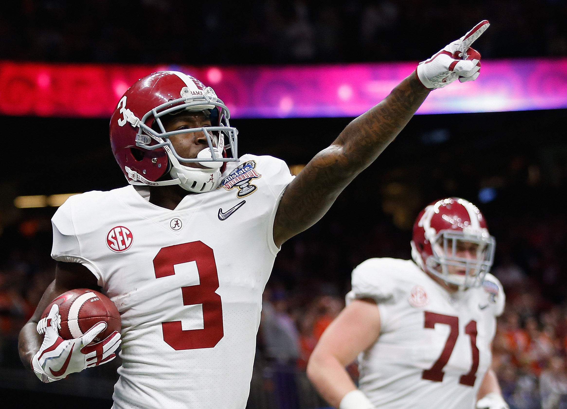 Calvin Ridley caught 63 passes for 967 yards and 5 touchdowns last season.
