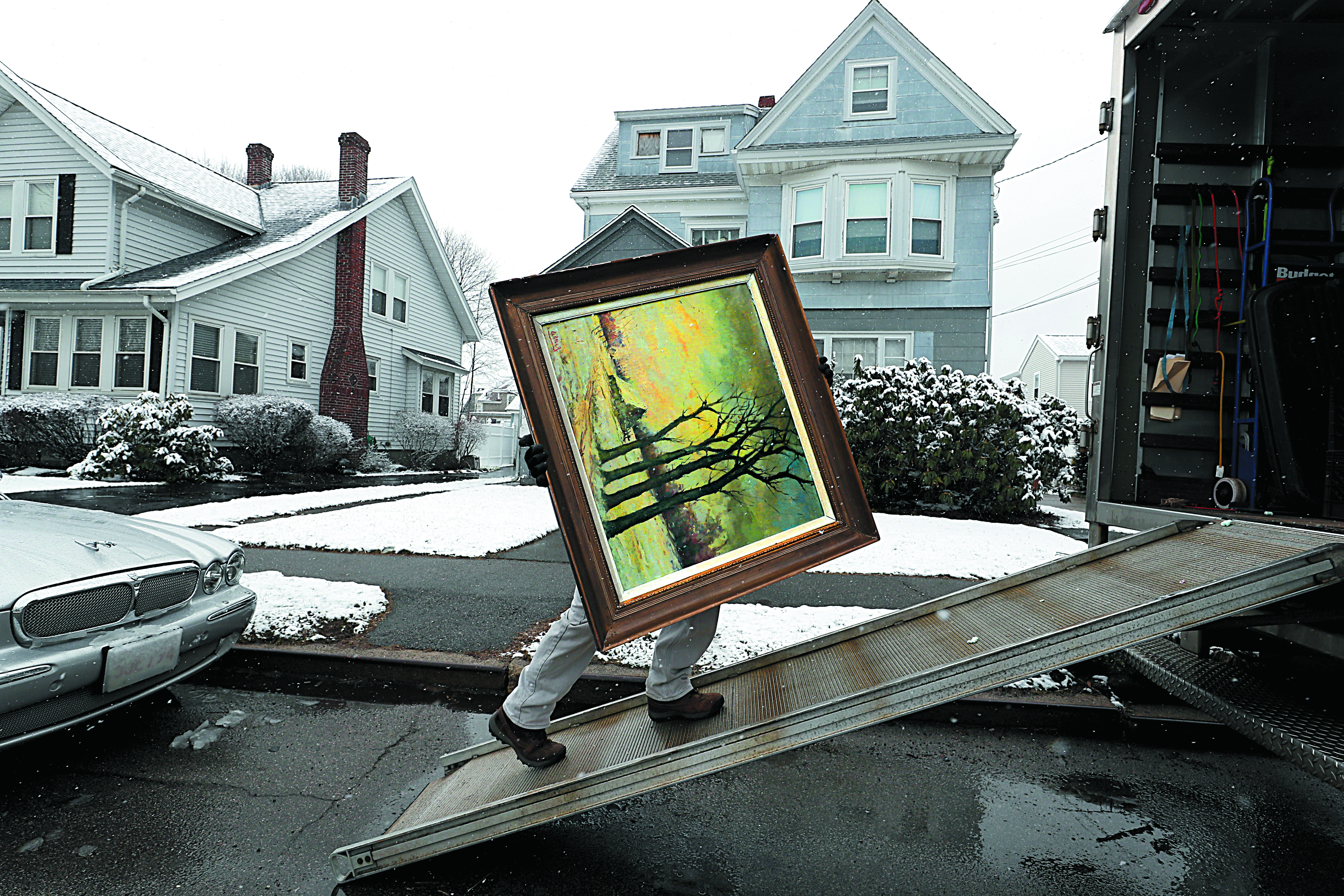 Parts of James Pantages’ collection were cleared out recently. The bulk of the collection is going to a gallery in Plymouth.