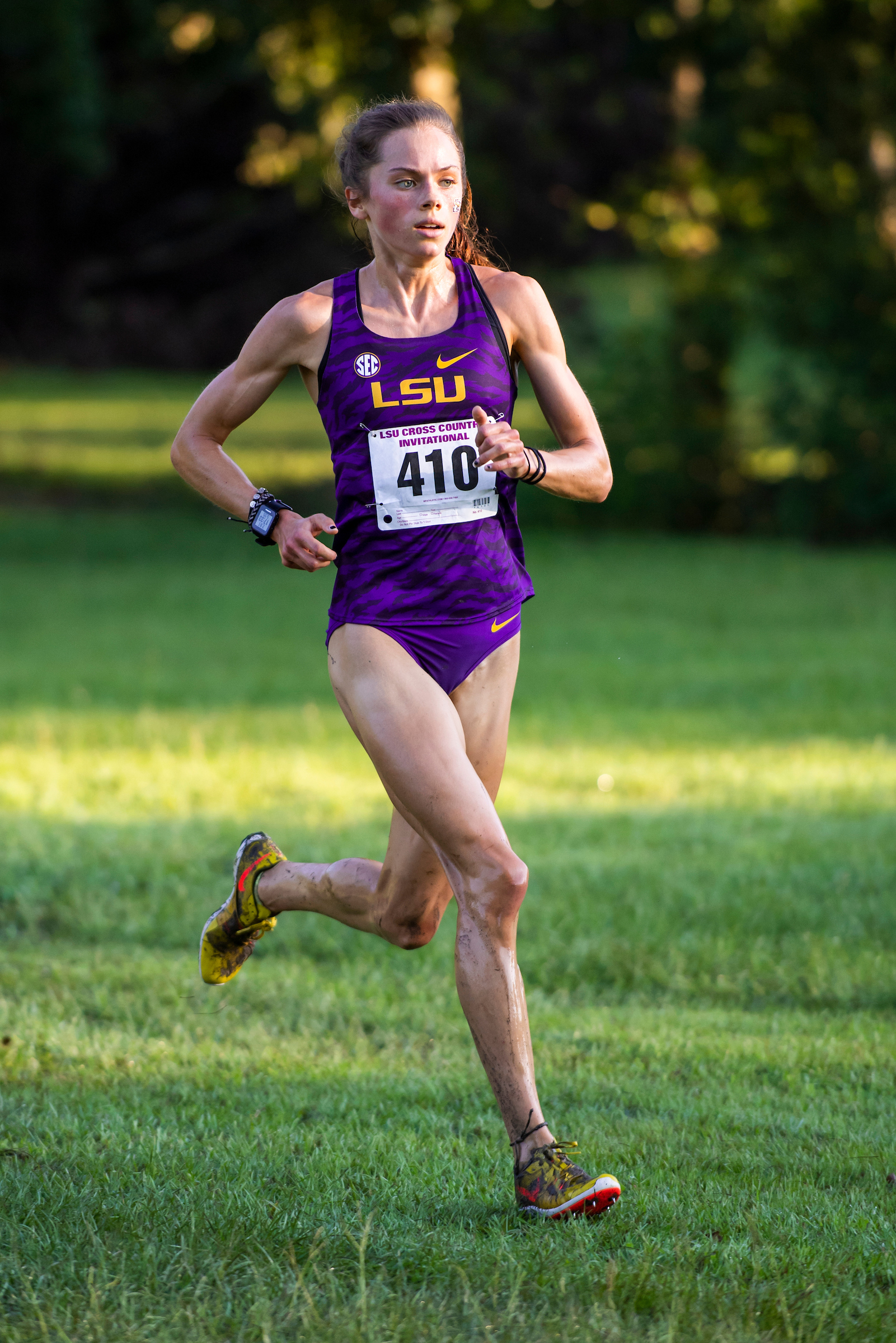 Julia Palin is adjusting well to Division 1 competition.