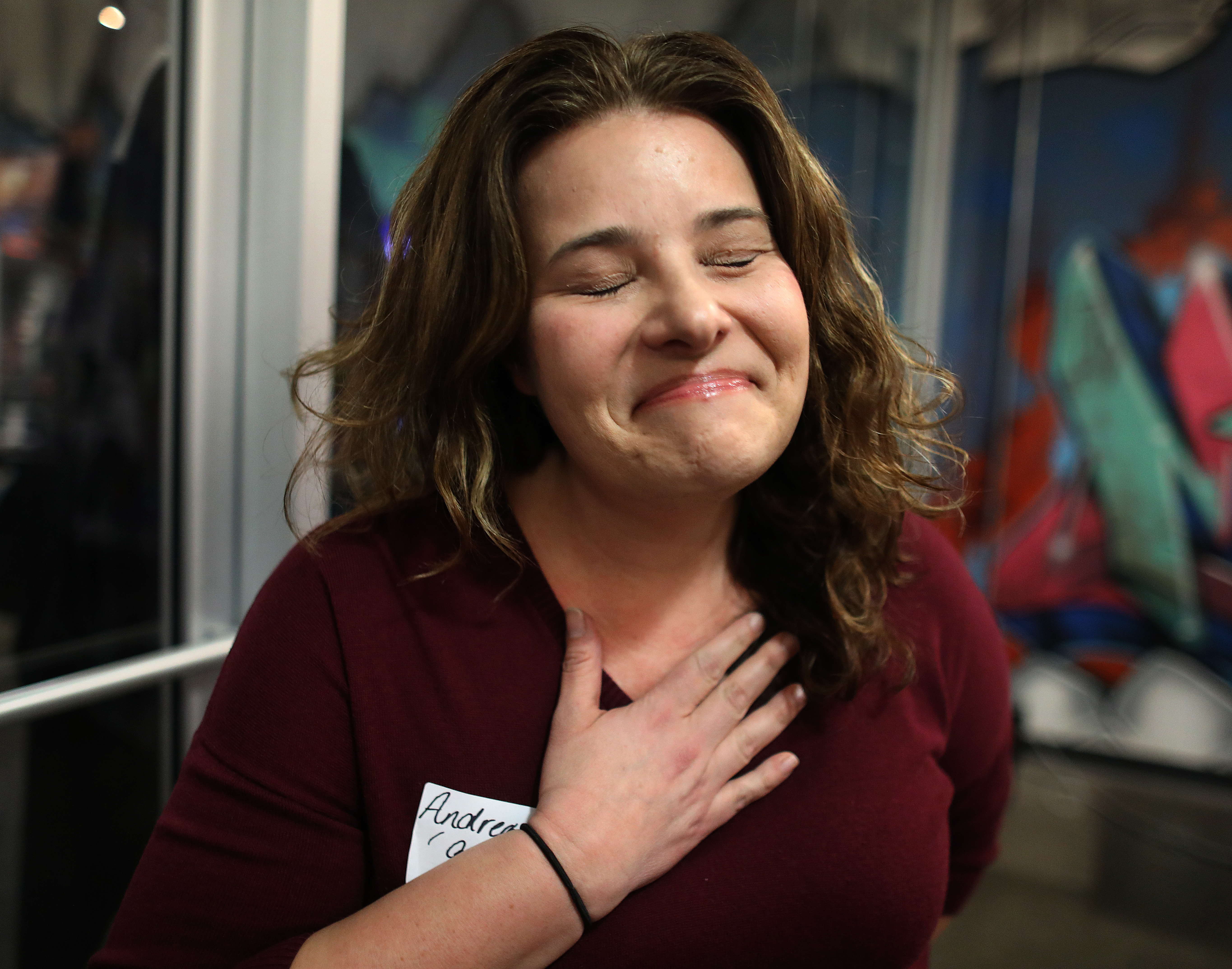 Andrea Wivchar, 41, a member of the founding class of 1994, gushed, "Those kids are so awesome," when referring to the current student organizers.