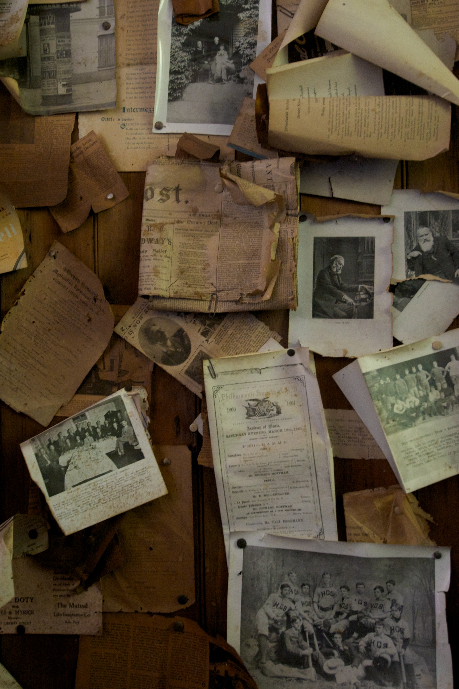 The contents of the music studio, including Ives’s father’s cornet have been donated to the American Academy of Arts and Letters.
