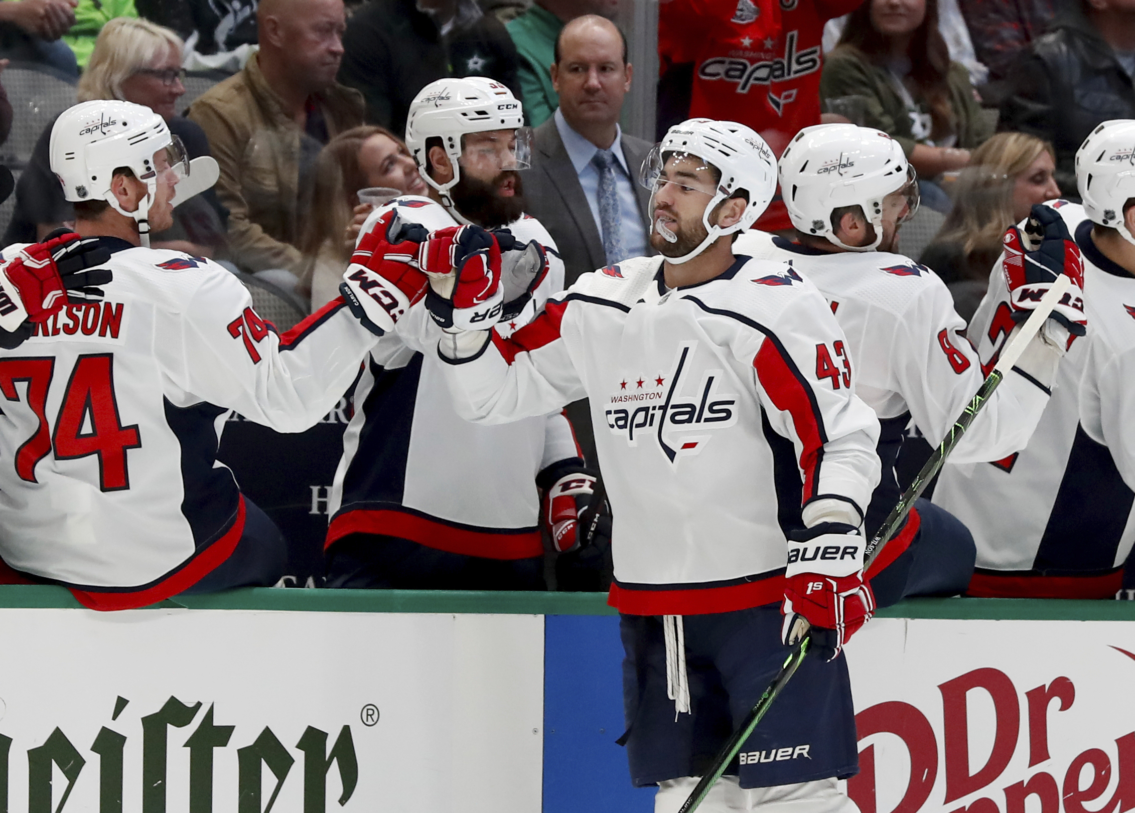 Capitals defenseman John Carlson has 21 points in 12 games.