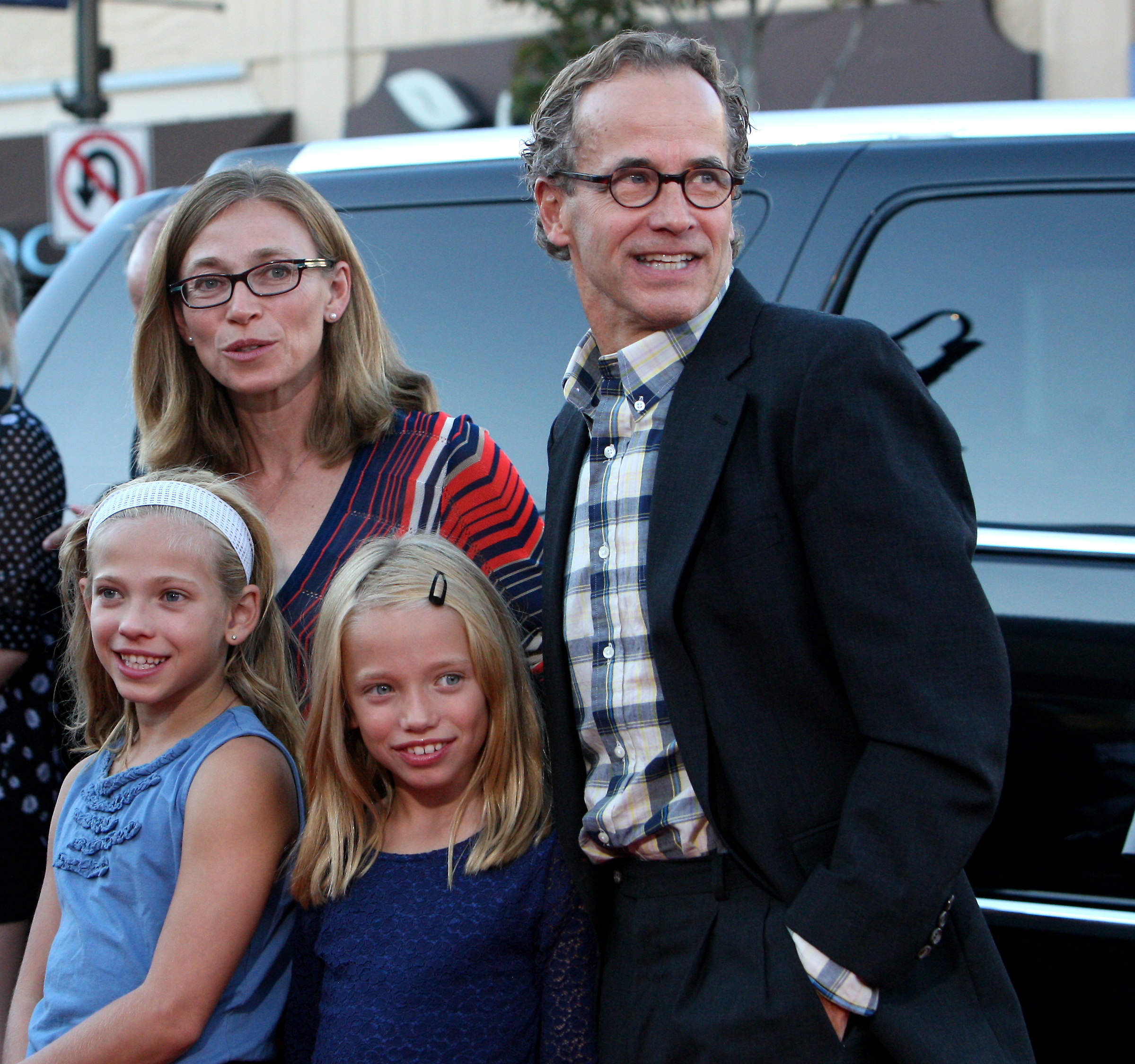 Dick Lehr (right), the other co-author of “Black Mass,” arrived at the screening.