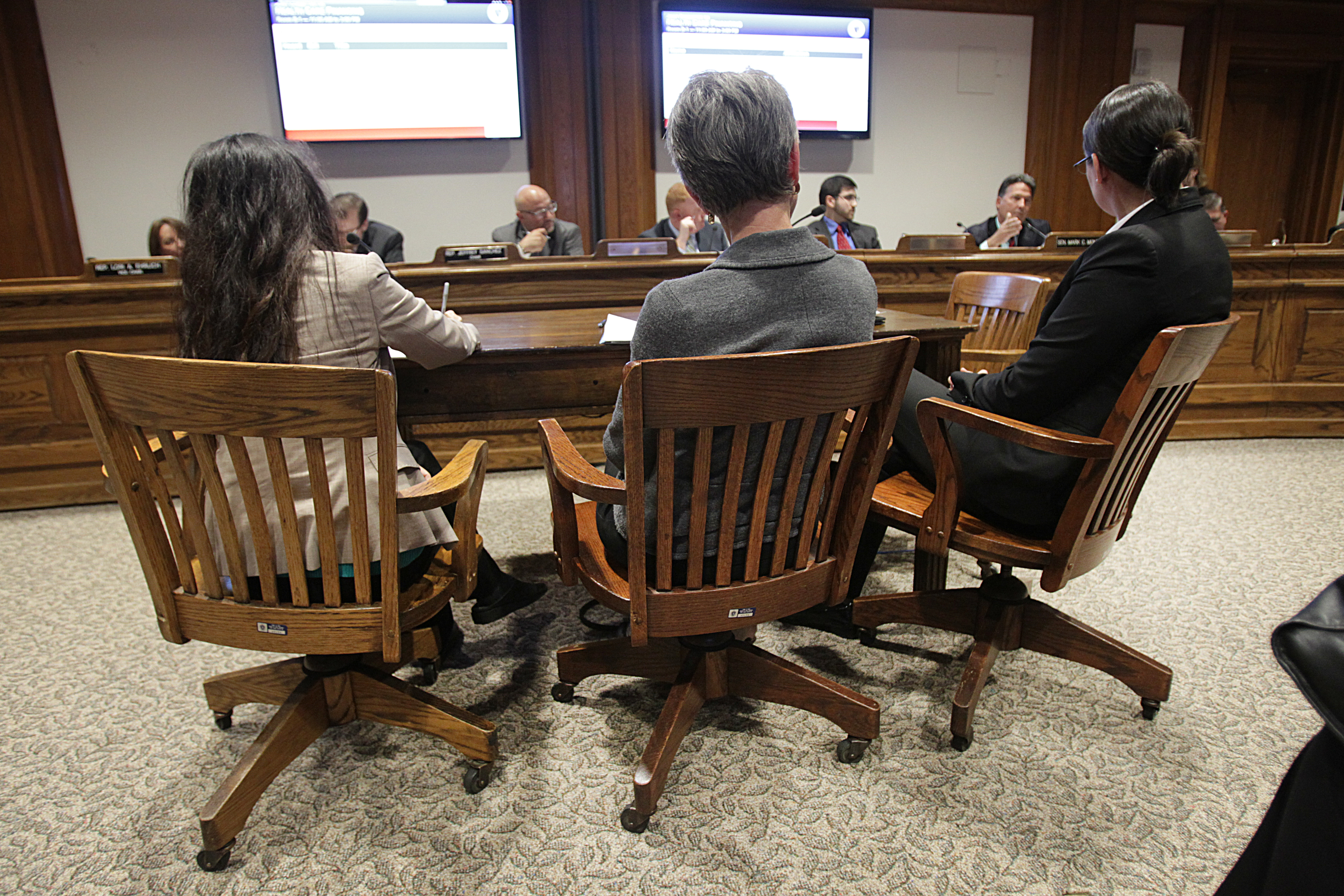 Consumers and health care officials addressed the hearing.