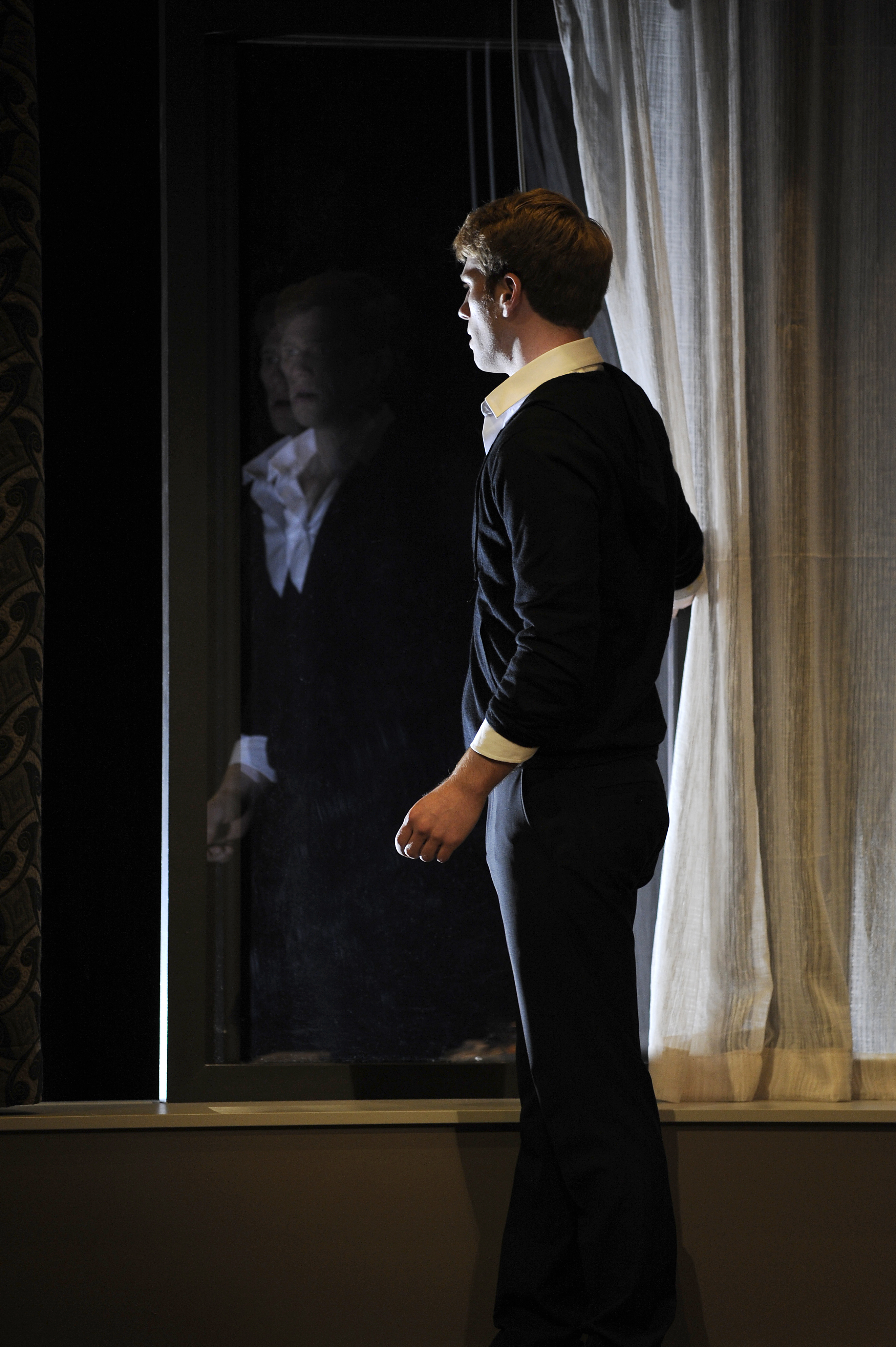 Grant MacDermott portrays a gay college student who creates turmoil on election night for his father, a presidential candidate.