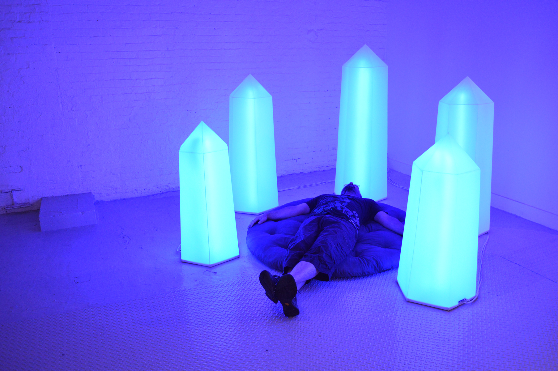 Derek Hoffend’s “Portal” is part of Distillery Gallery’s “Sonance” exhibit.