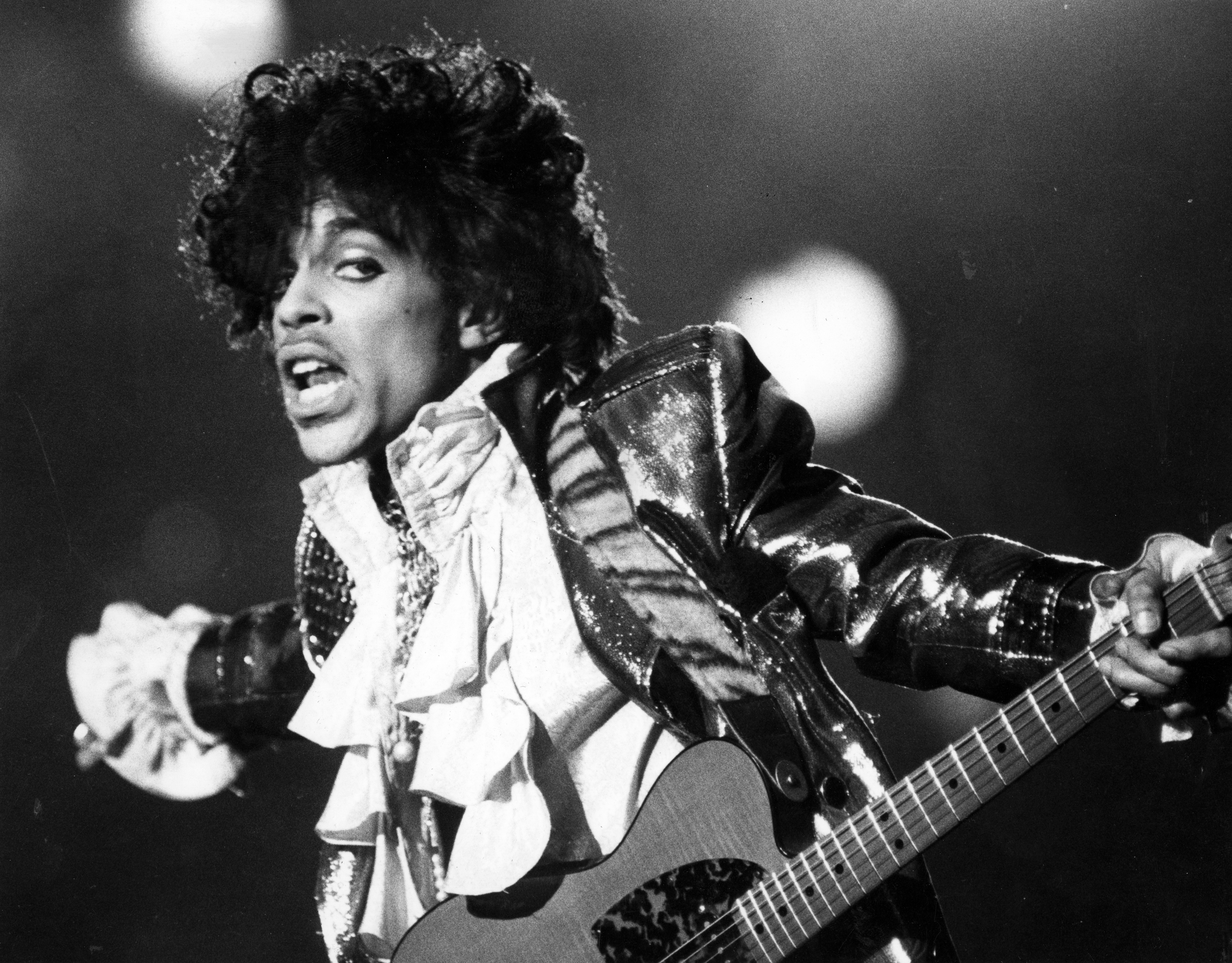 Prince at the Worcester Centrum in on March 27, 1985.