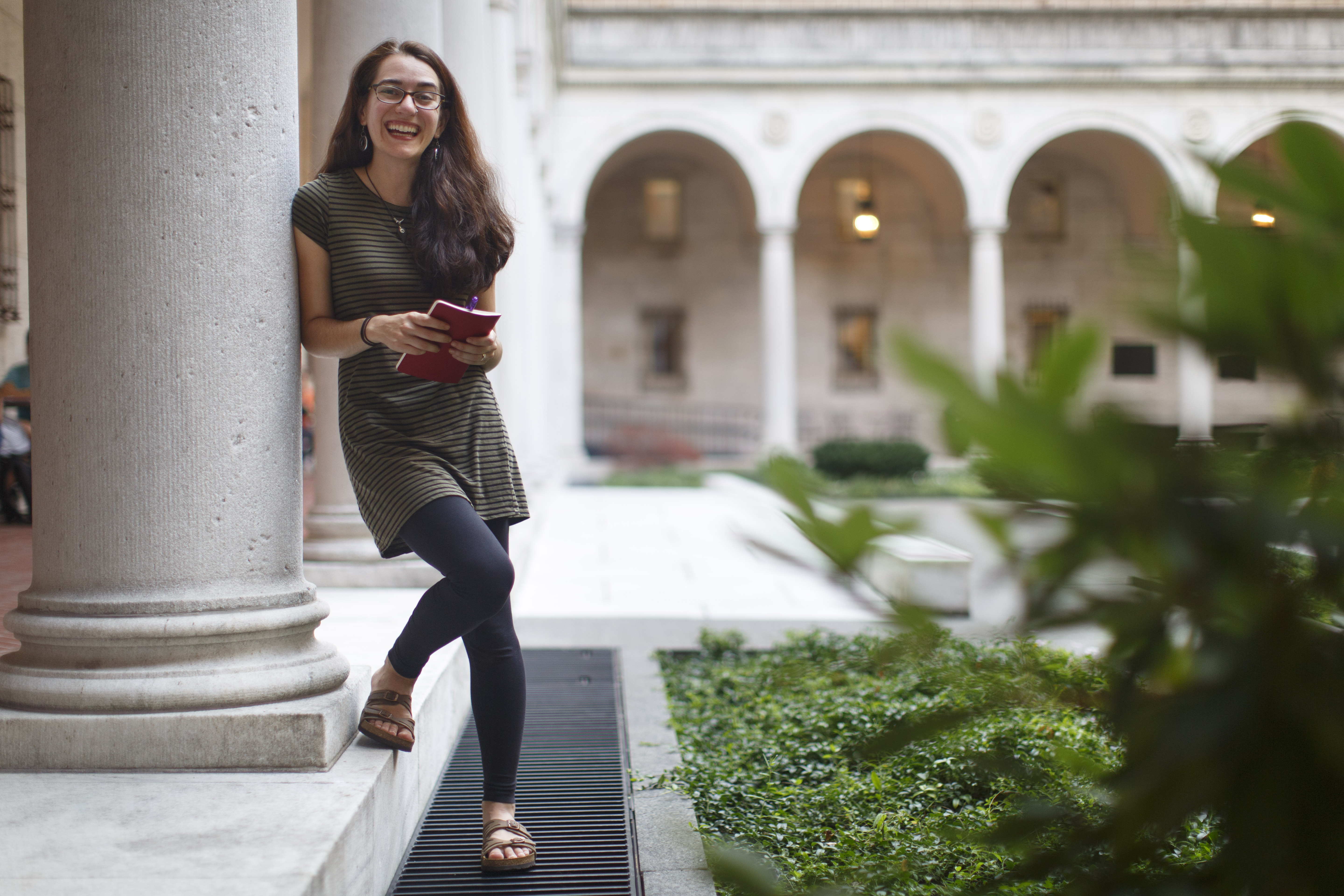 The library’s writer-in-residence program has launched the careers of an impressive list of writers since 2004. Could Lisa Rosinky be next?