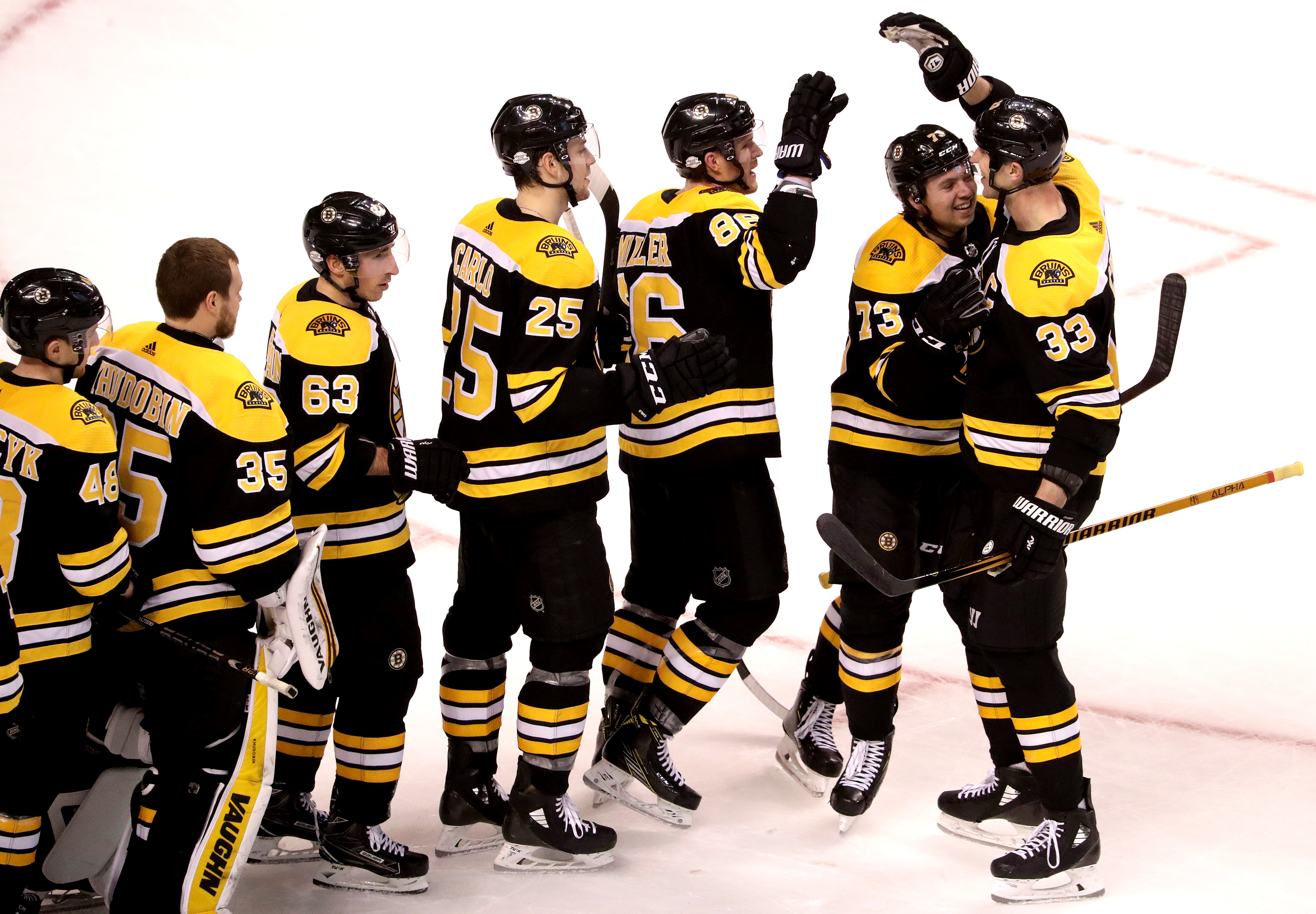 Harry Sinden likes the look of the 2019-2020 Bruins.