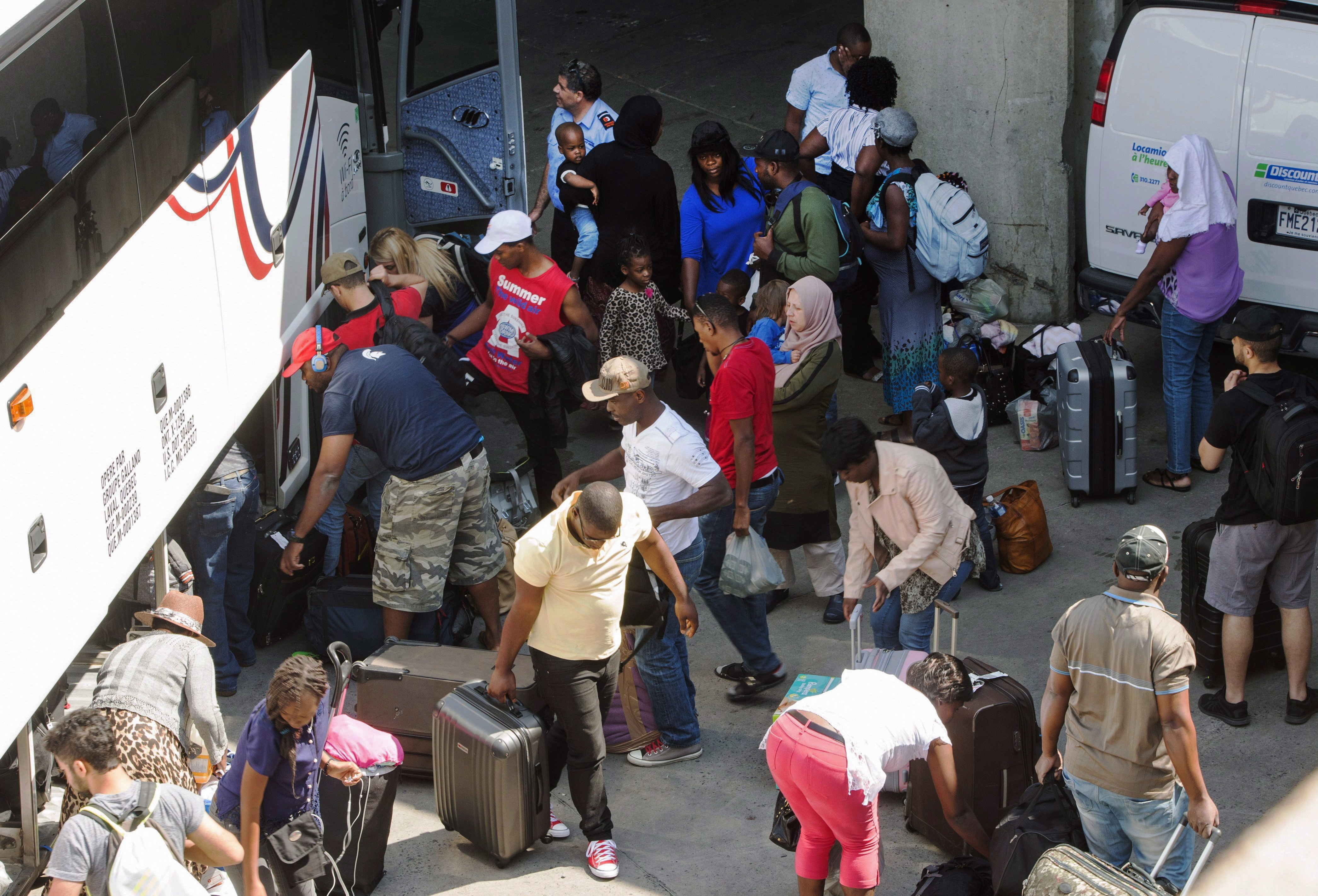 Propelled by fear of deportation from the United States, Haitian migrants seeking asylum have been streaming into Quebec illegally this summer.