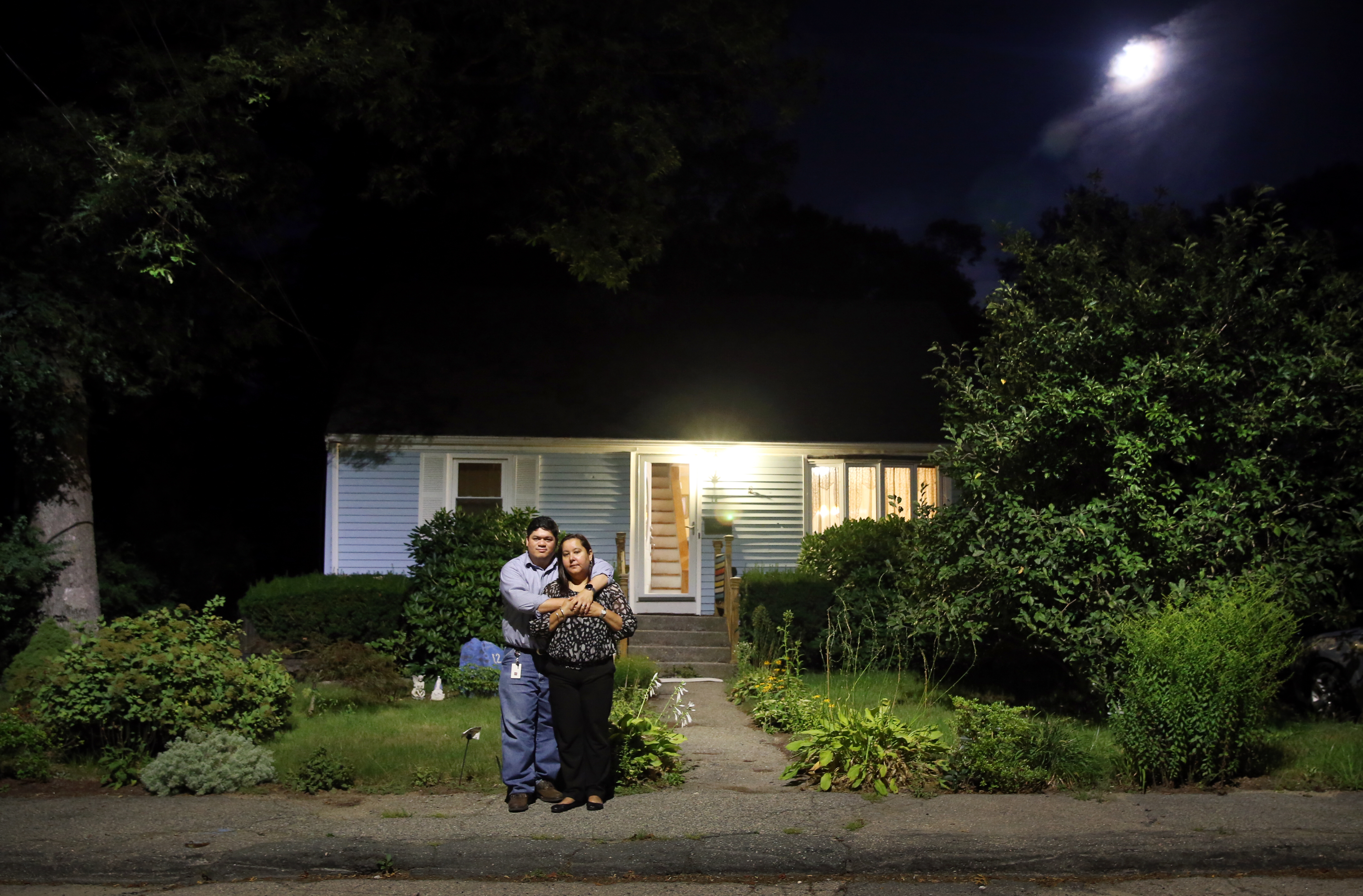 Lyle and Maria Sanchez-Lopez moved to a house in Randolph after being priced out of Boston and Chelsea.