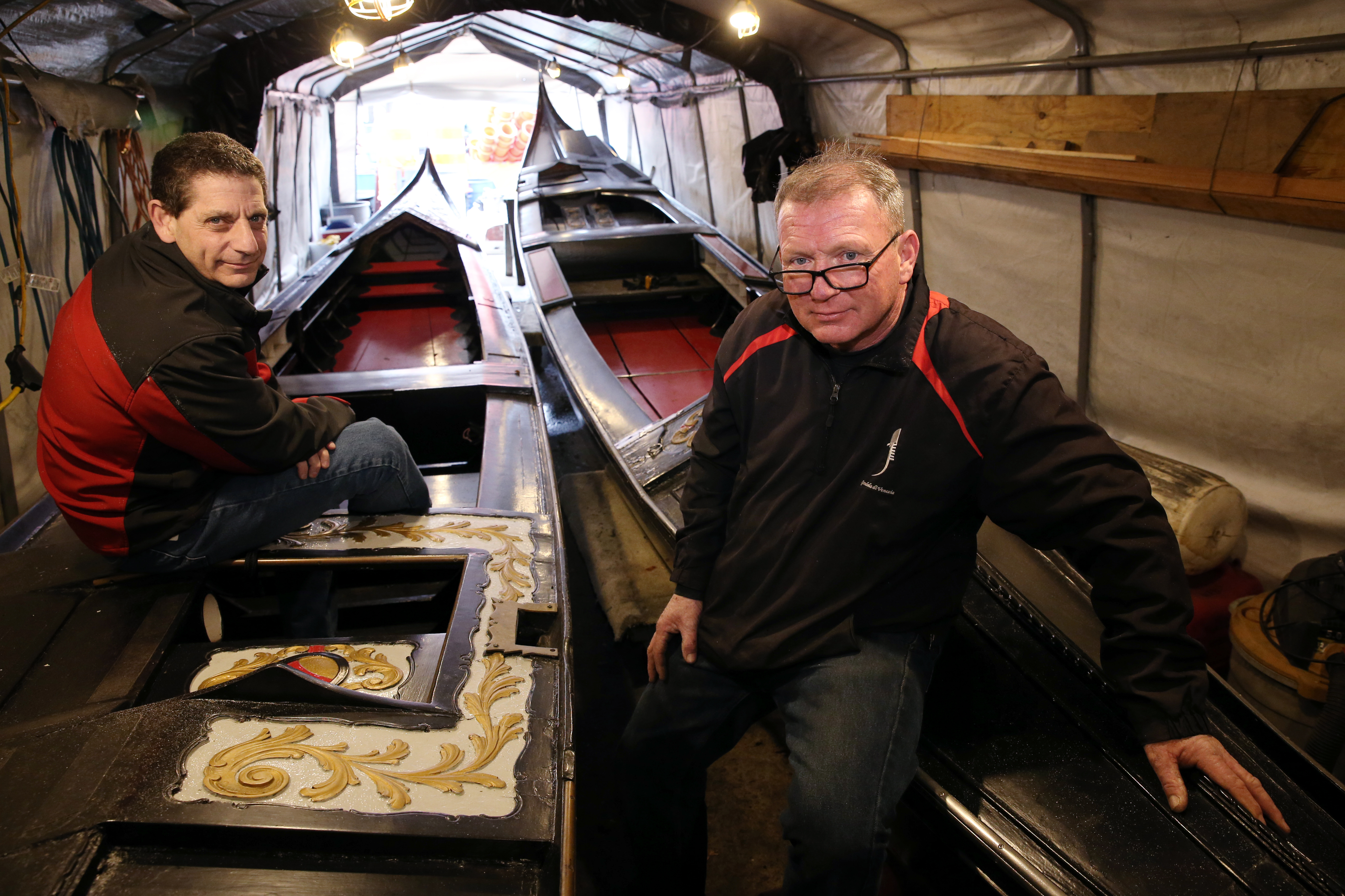 Steve Bruno (left) and Joseph Gibbons are not sure if they’ll recoup their original investment. But that was never really the goal.