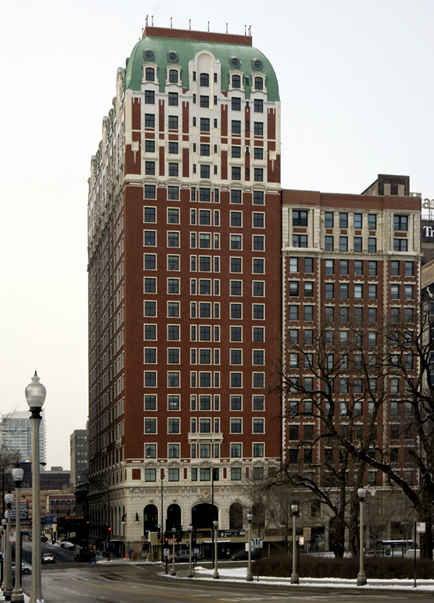 The Blackstone Hotel in Chicago.