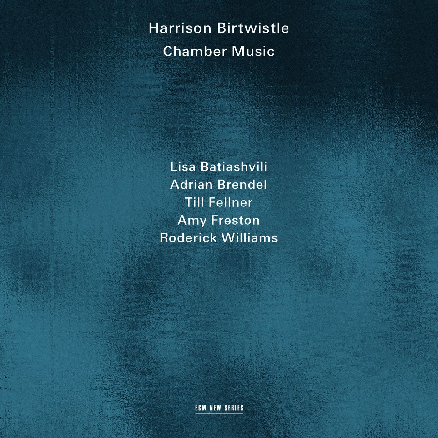 HARRISON BIRTWISTLE: Chamber Music (ECM Records) Album cover 14bestalbumseichler