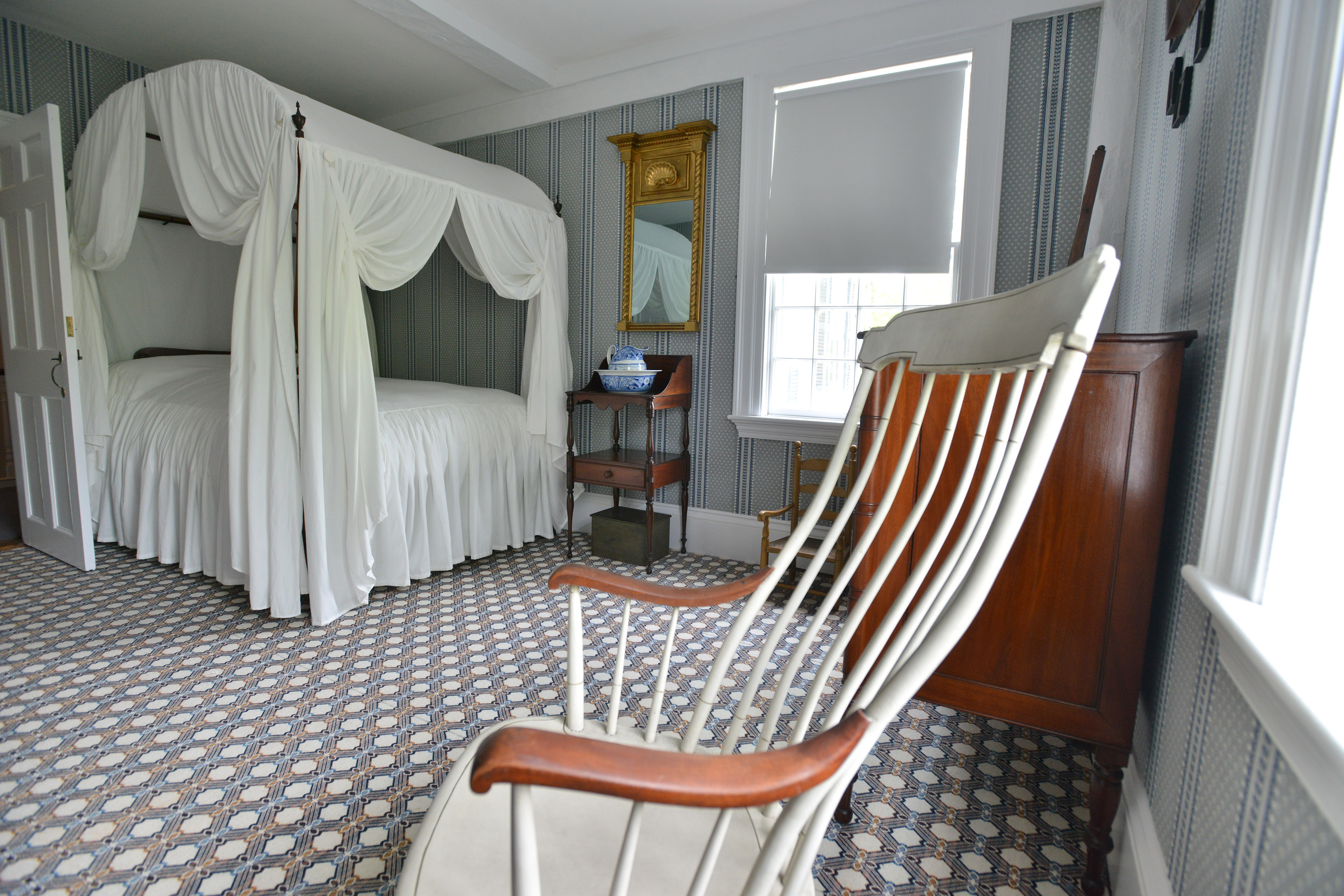 Bedroom of Elizabeth Ropes Orne.