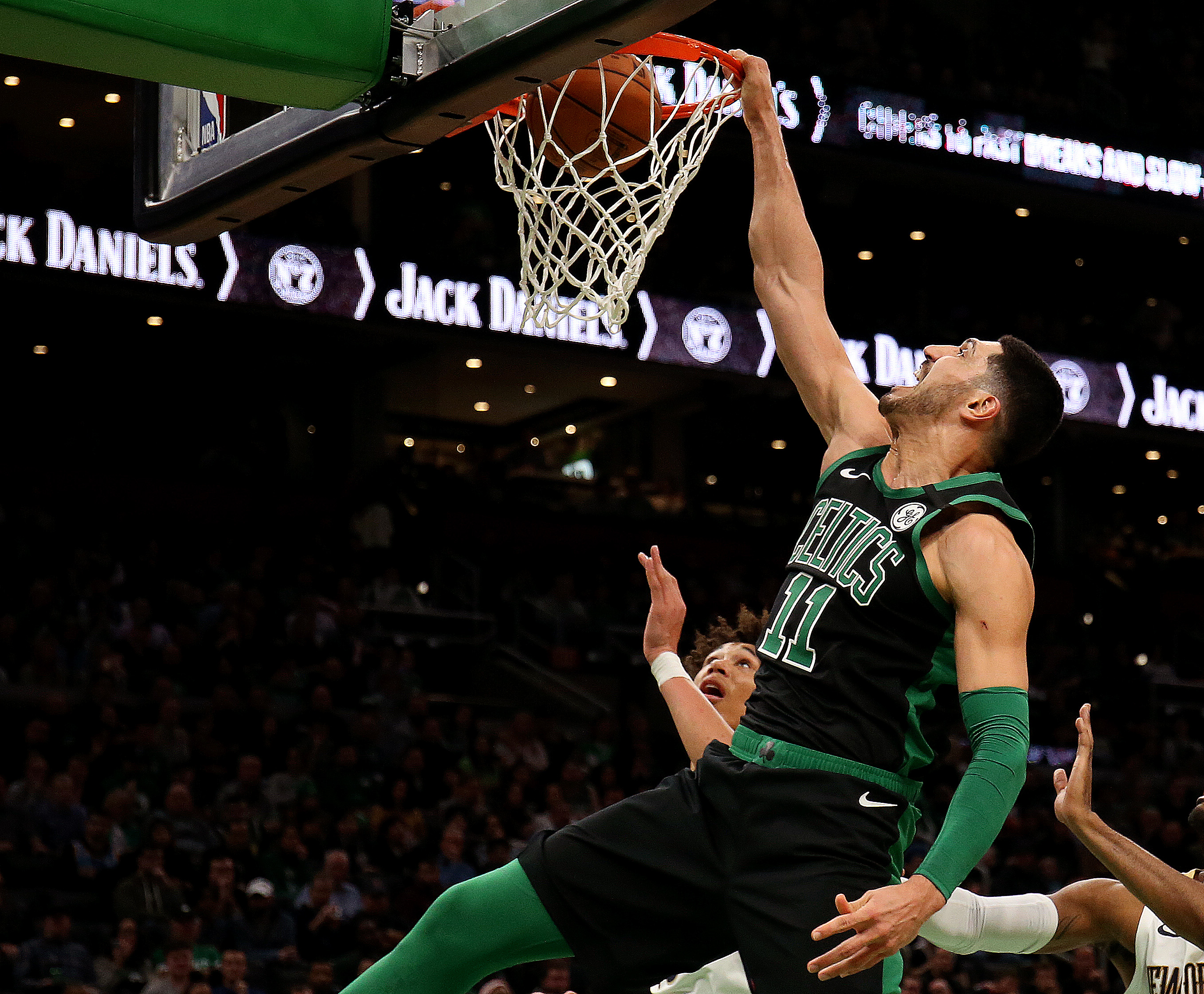 Boston big man Enes Kanter aims to have a presence on and off the court.