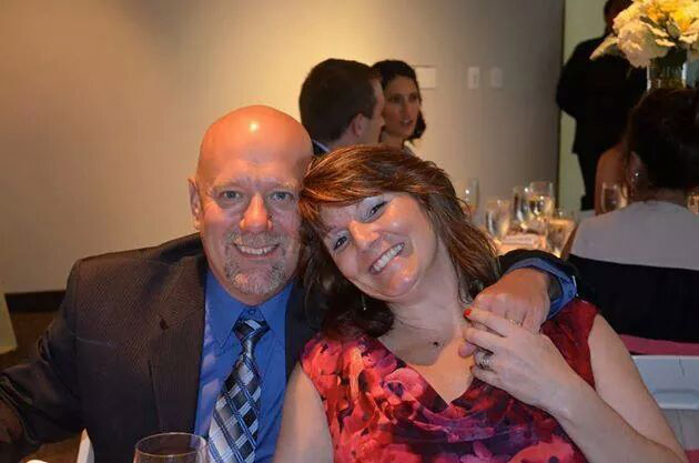 Mark Lavoie and his wife, Kathy.