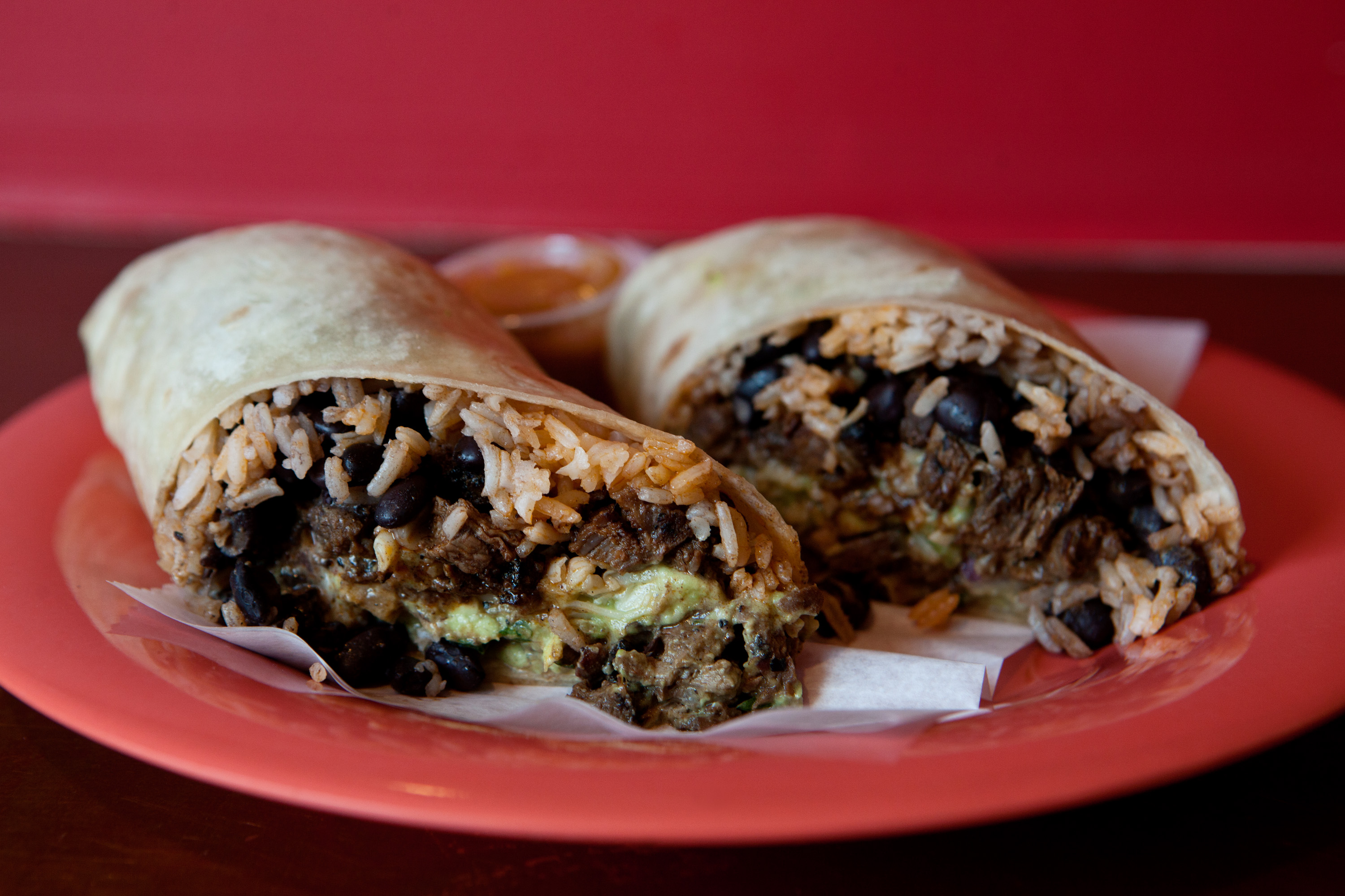 The carne asada burrito.