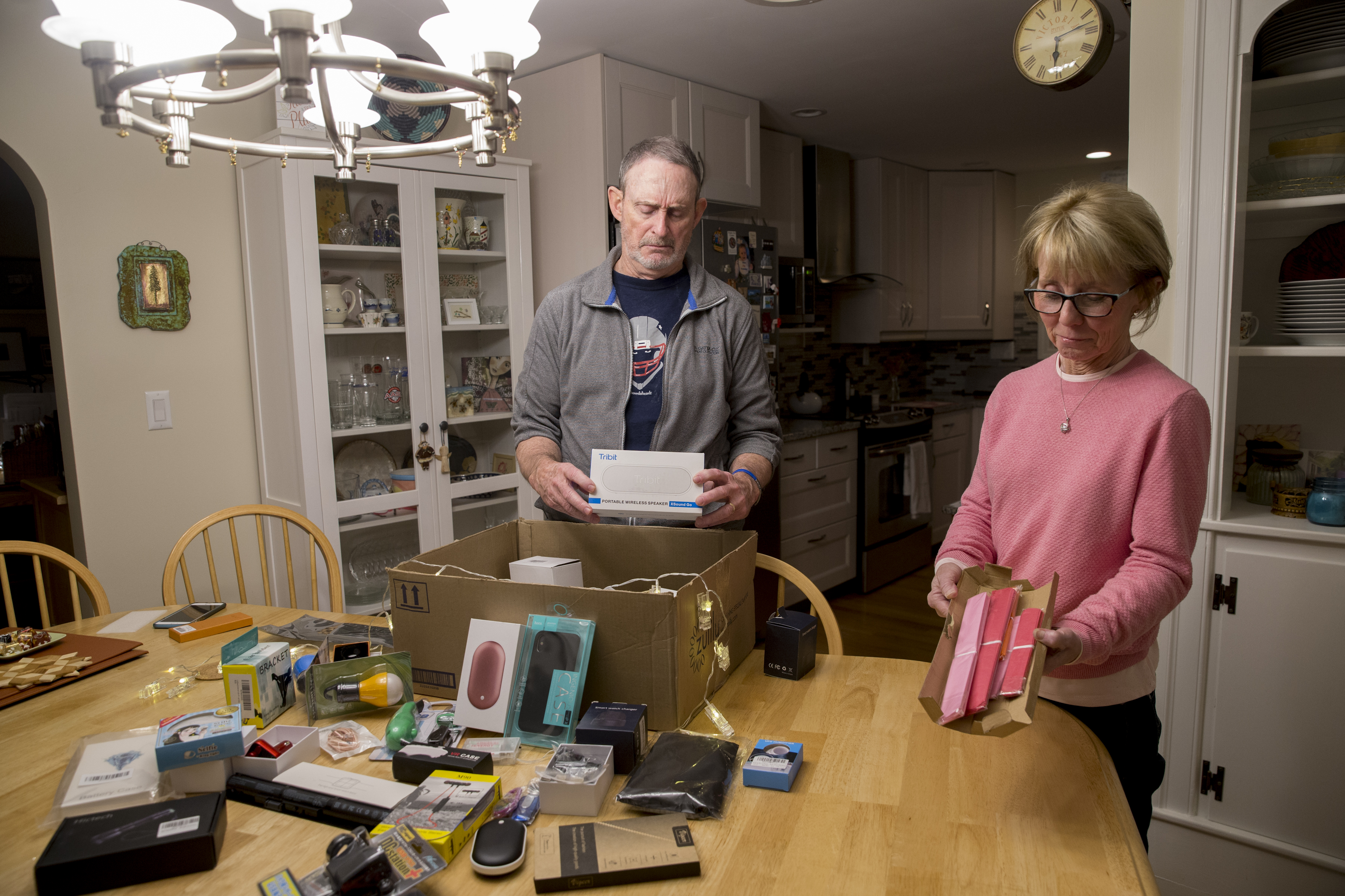 As the deliveries have dragged on, they’ve become more creepy than fun. Mike and Kelly want them to stop.